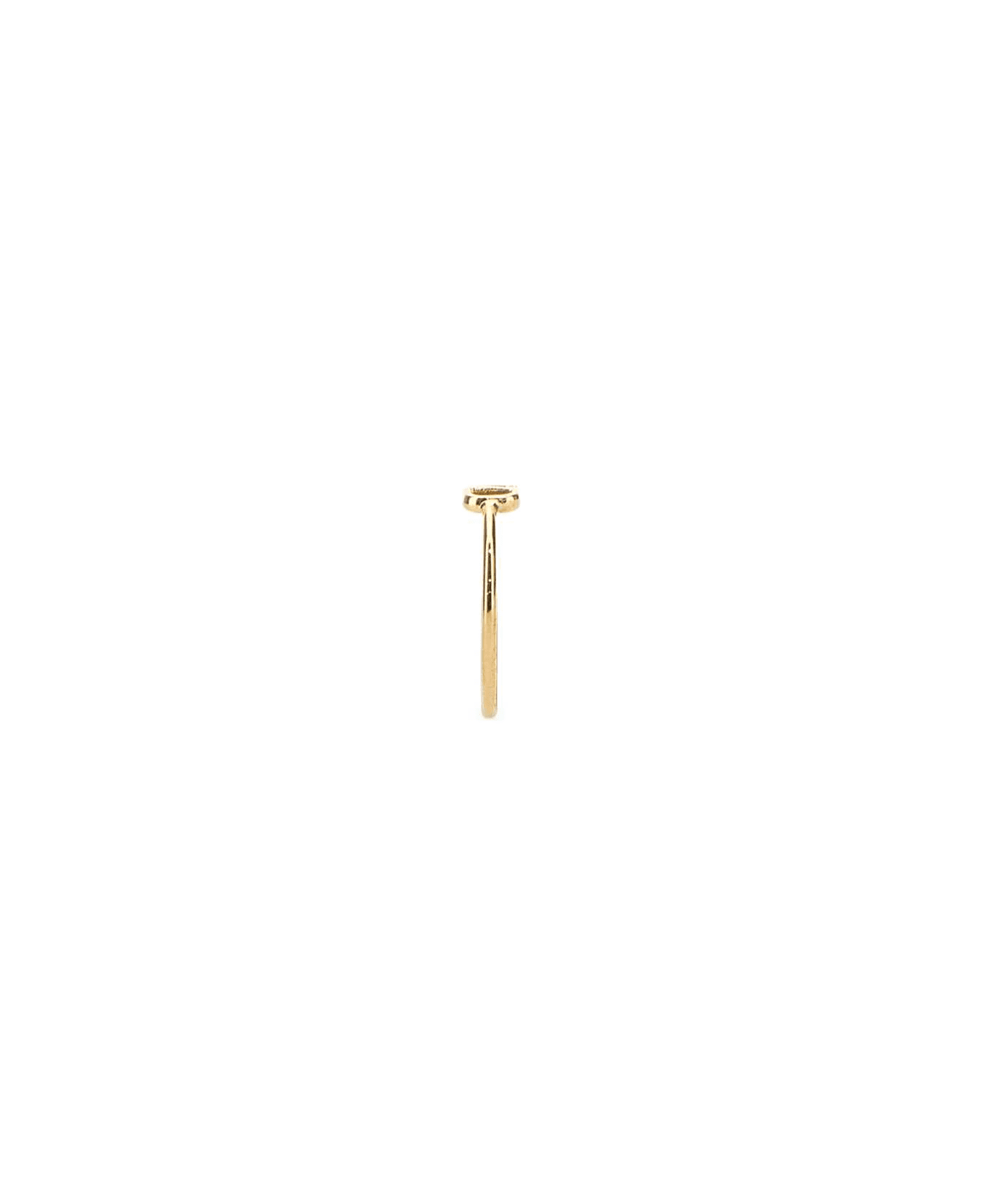 Valentino Garavani Gold Metal Vlogo Signature Ring - ORO18