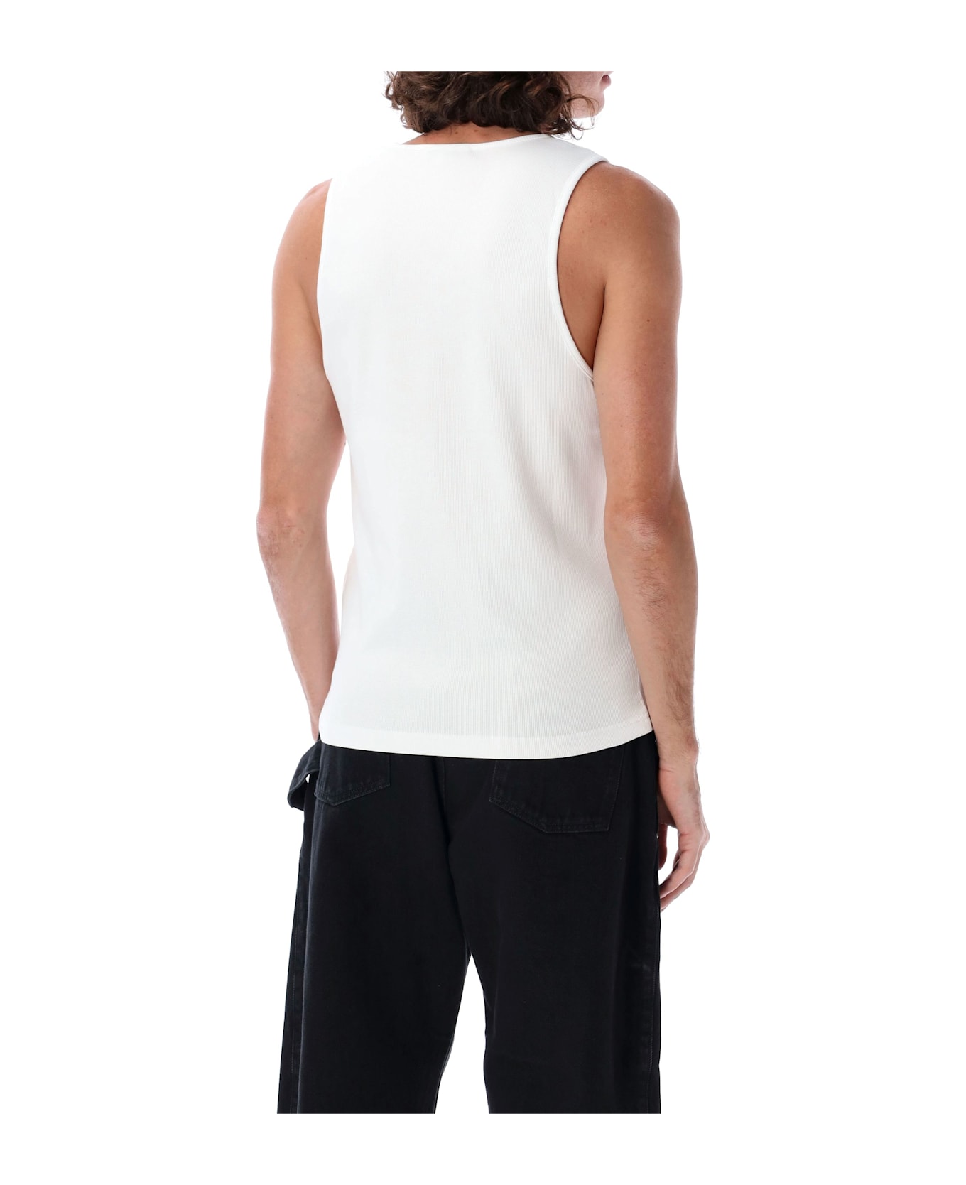 J.W. Anderson Anchor Embroidery Top - WHITE