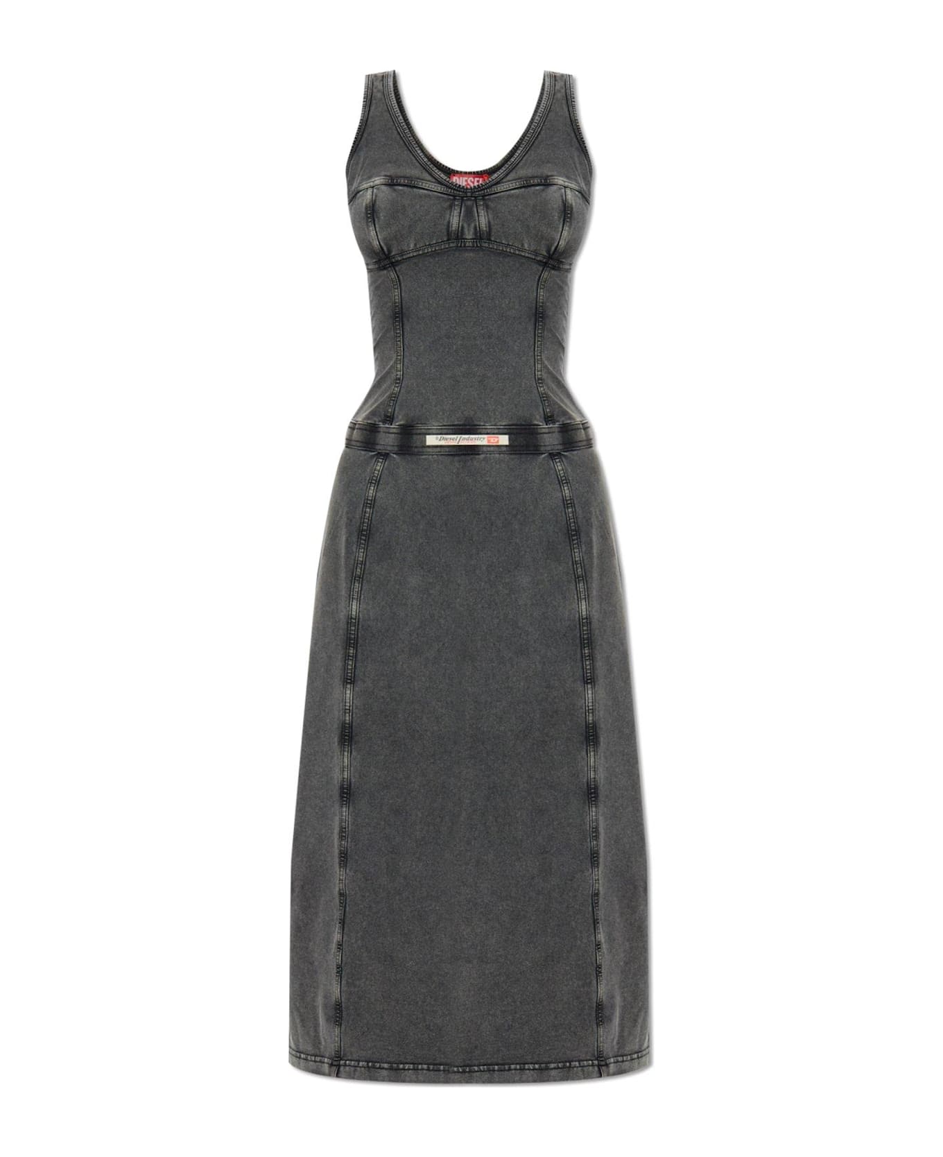 Diesel D-inny Sleeveless Midi Dress - A