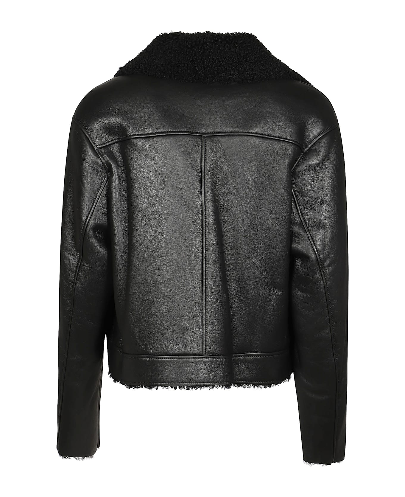 Desa 1972 Shearling Jacket - Black