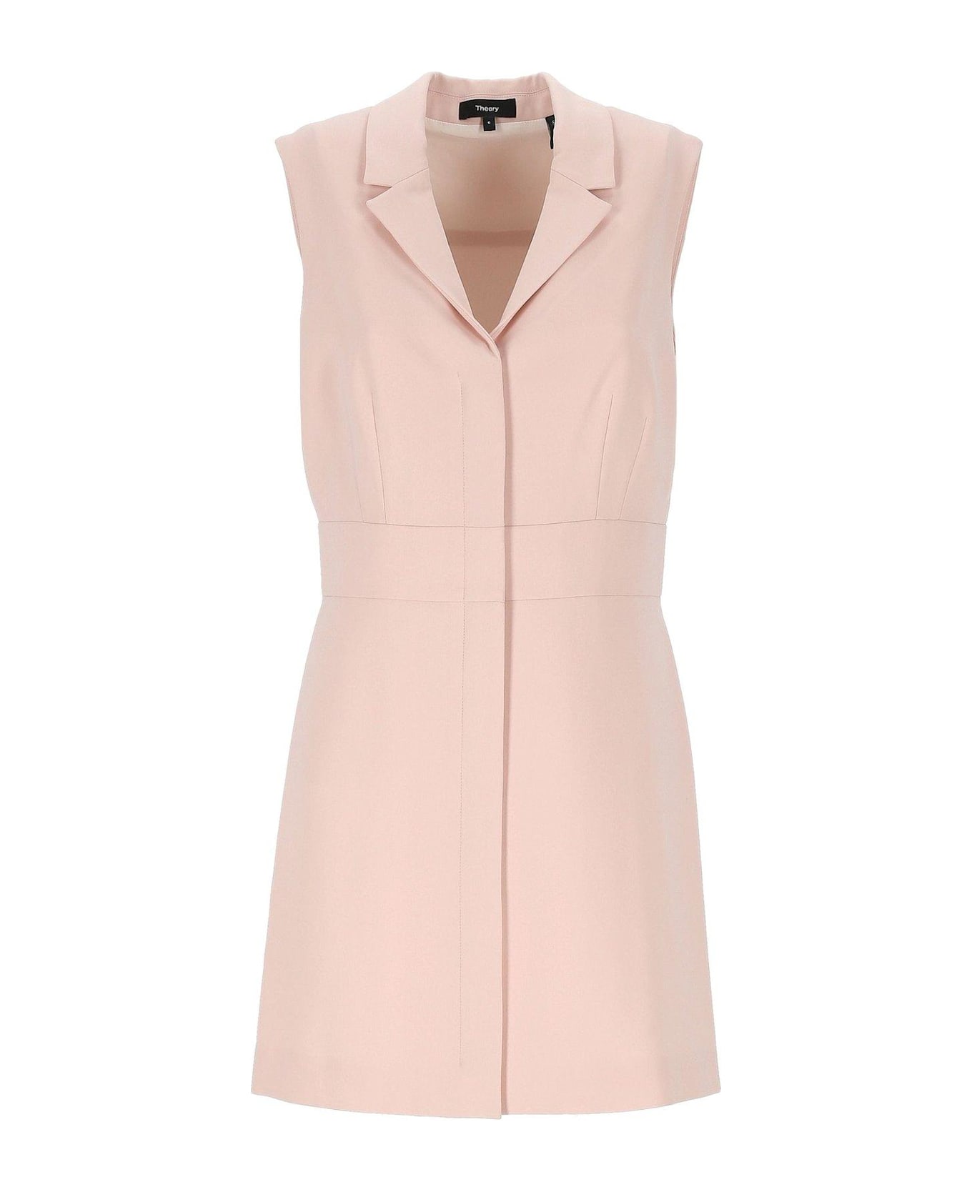 Theory V-neck Dress - PINK