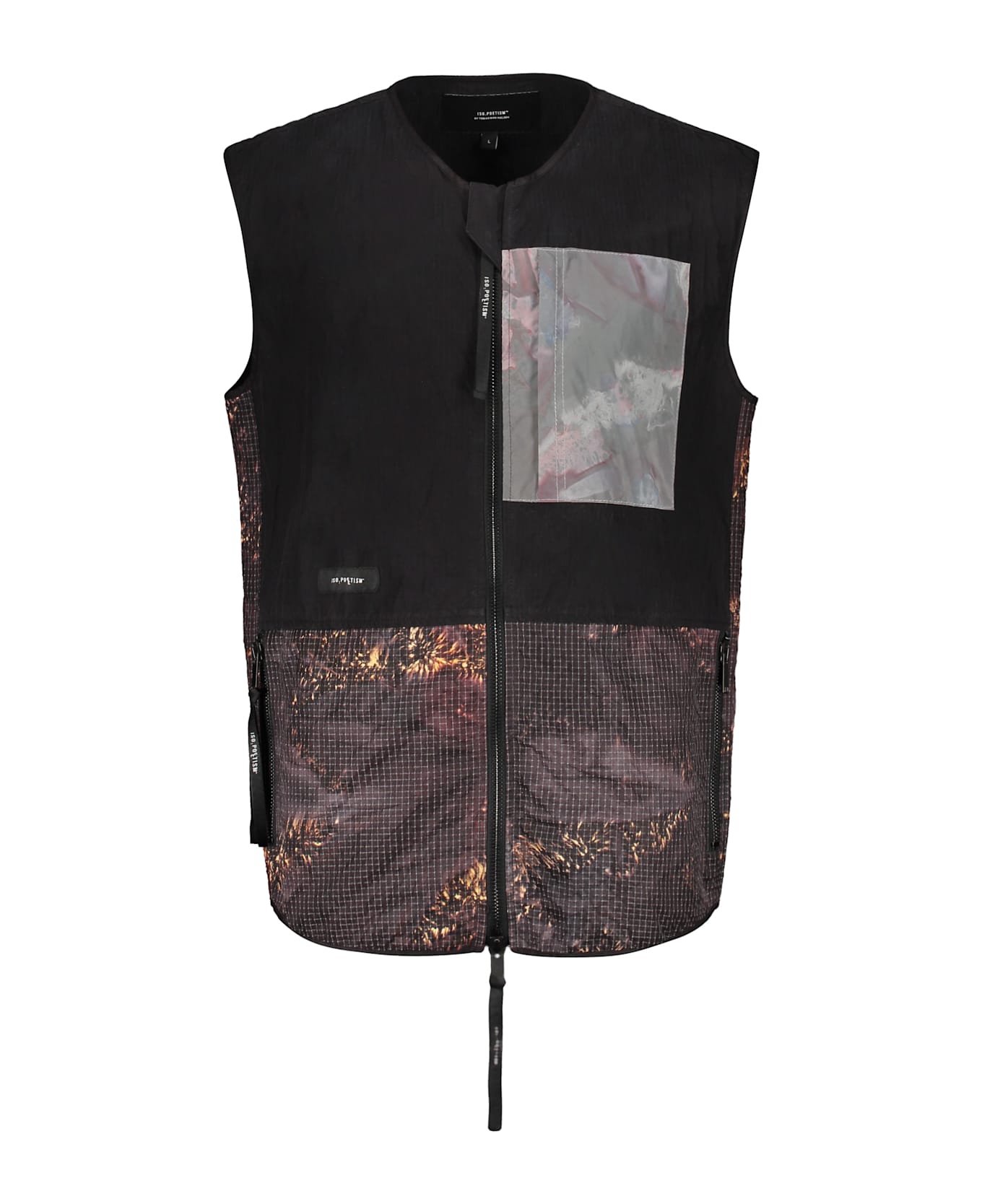 Iso.Poetism Cotton-blend Vest - black