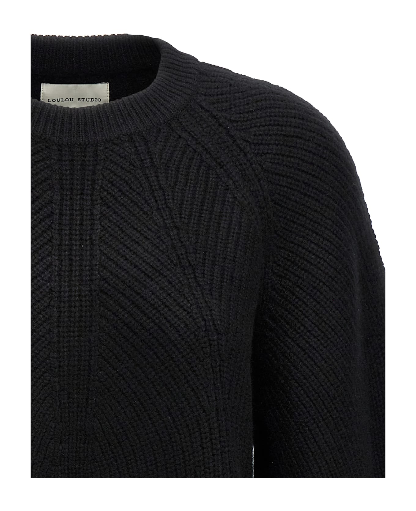 Loulou Studio 'kawa' Sweater - Black  