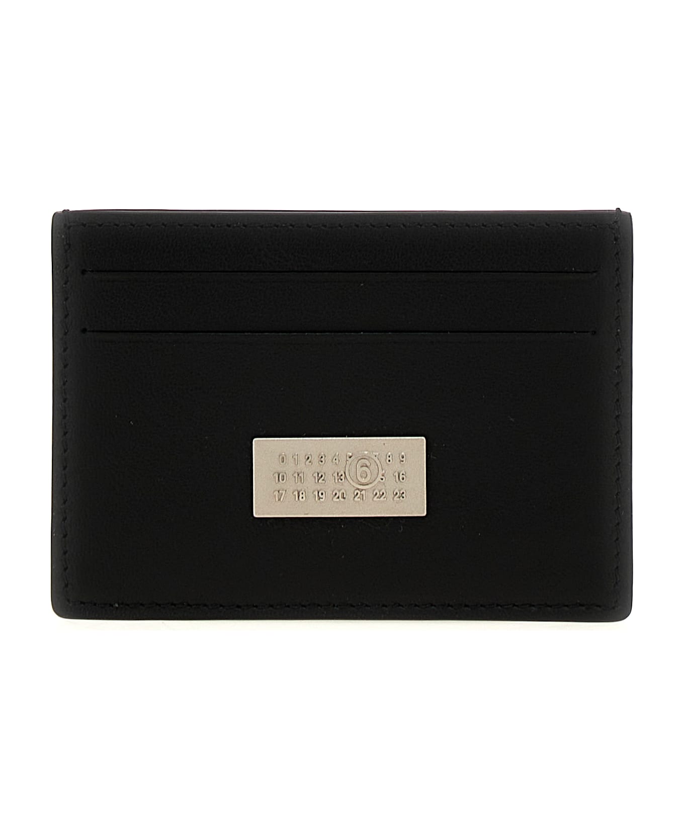 【MM6】LOGO CARD HOLDER MM6 Maison Margiela Logo Card Holder | italist