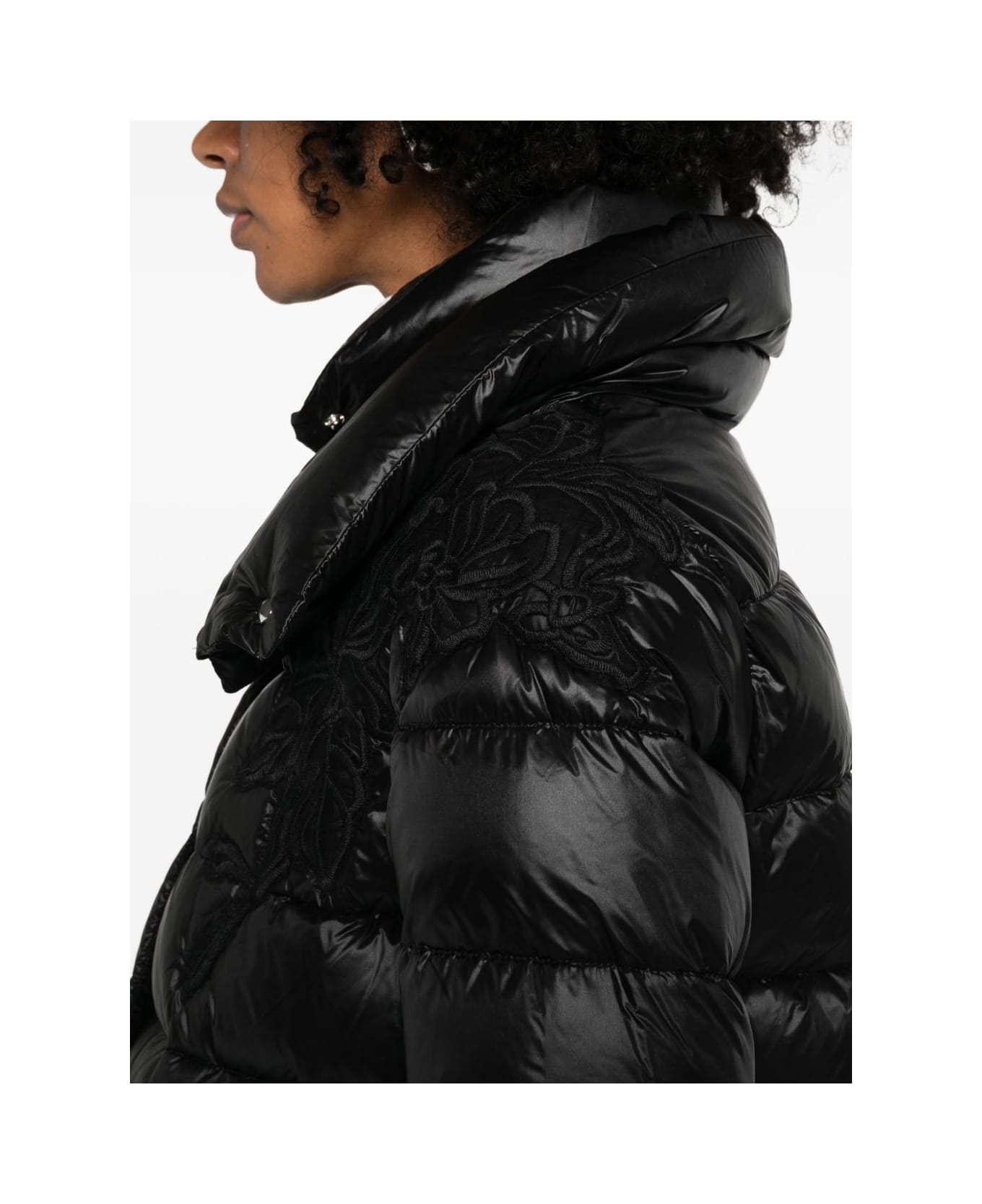 Ermanno Firenze Short Down Jacket - Black