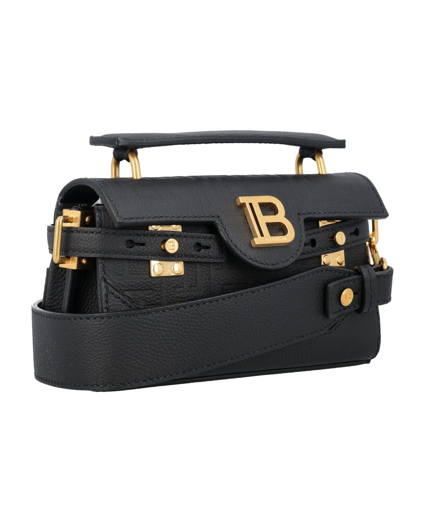 Balmain B-buzz Crossobody Bag - BLACK