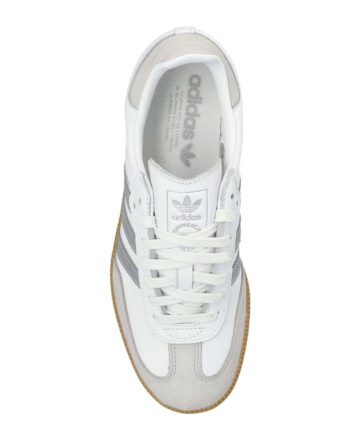 Adidas Originals Samba Og Lace-up Sneakers - White