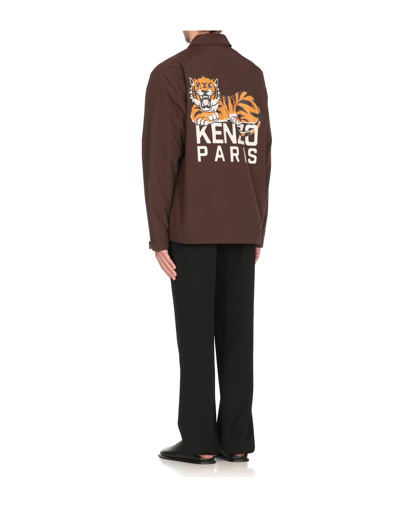 Kenzo Happy Tiger Jacket - Brown