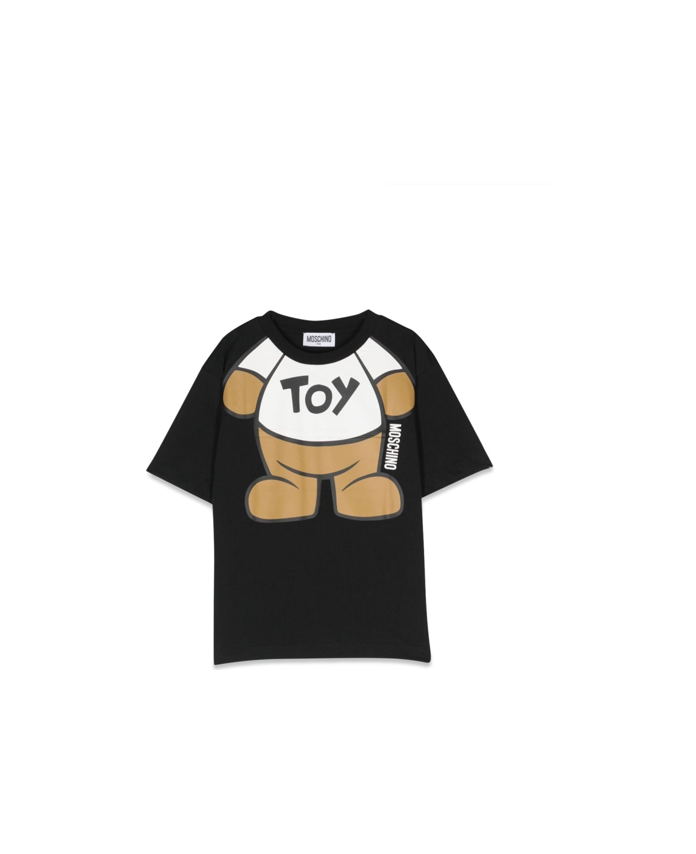 Moschino Maxi T-shirt - BLACK Tシャツ＆ポロシャツ