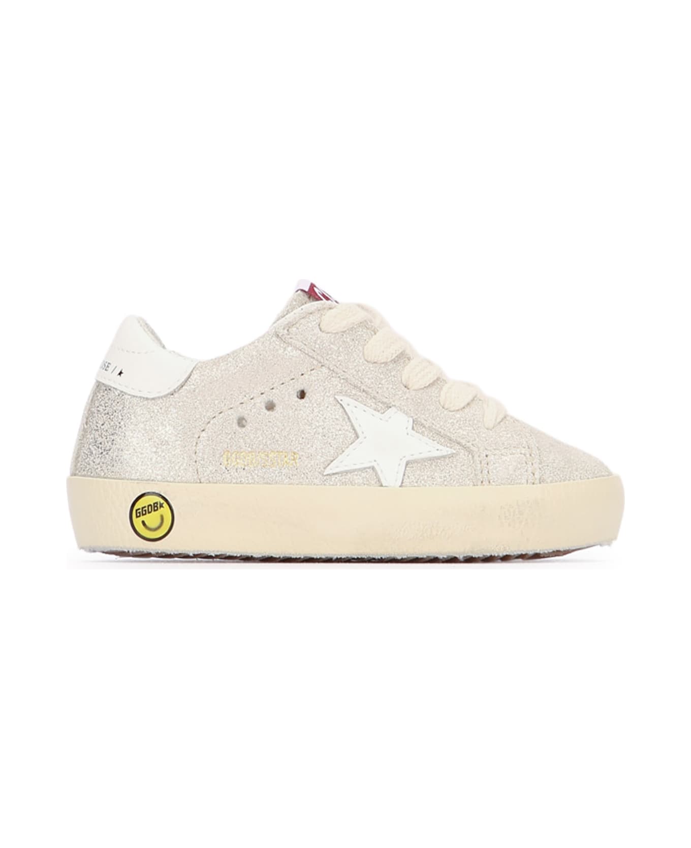 Golden Goose Super Star Laminated Sued - BEIGE