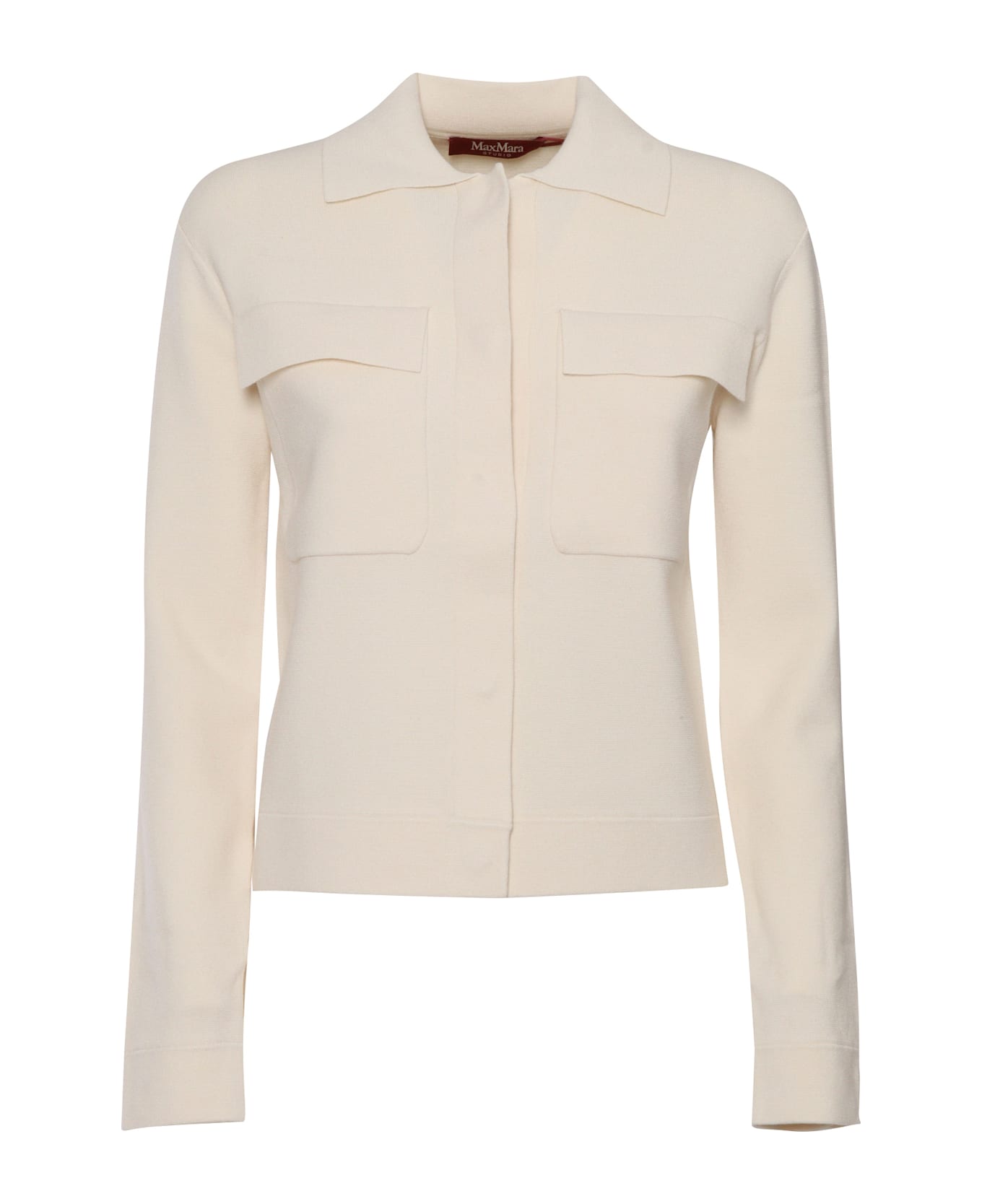 Max Mara Studio Mito Cardigan - WHITE