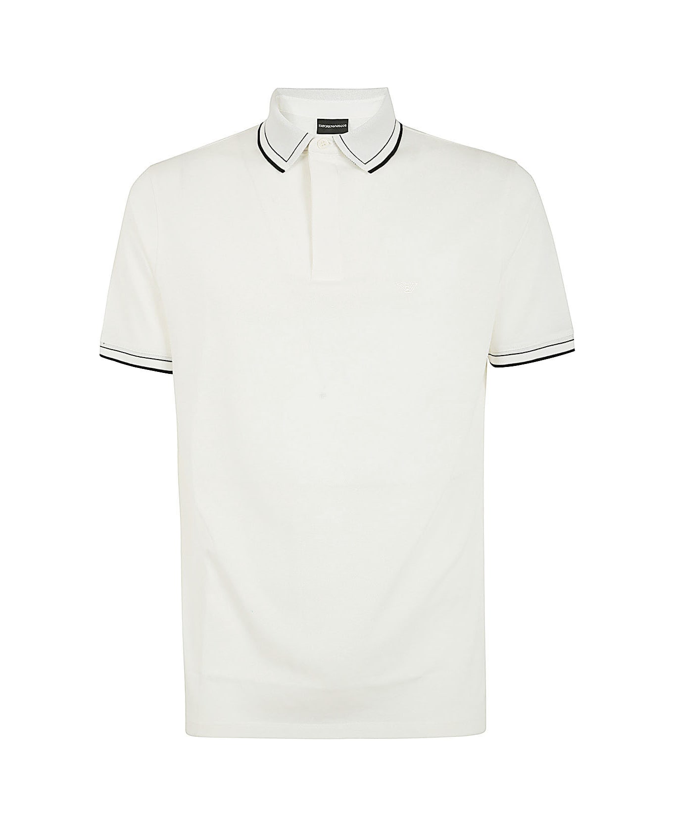 Emporio Armani Polo Shirt - Warm White