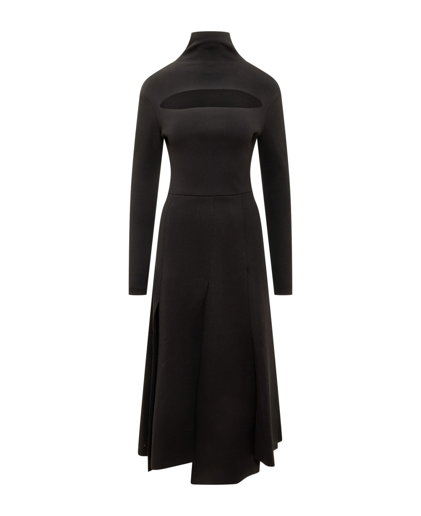 A.W.A.K.E. Mode Knit Dress - BLACK