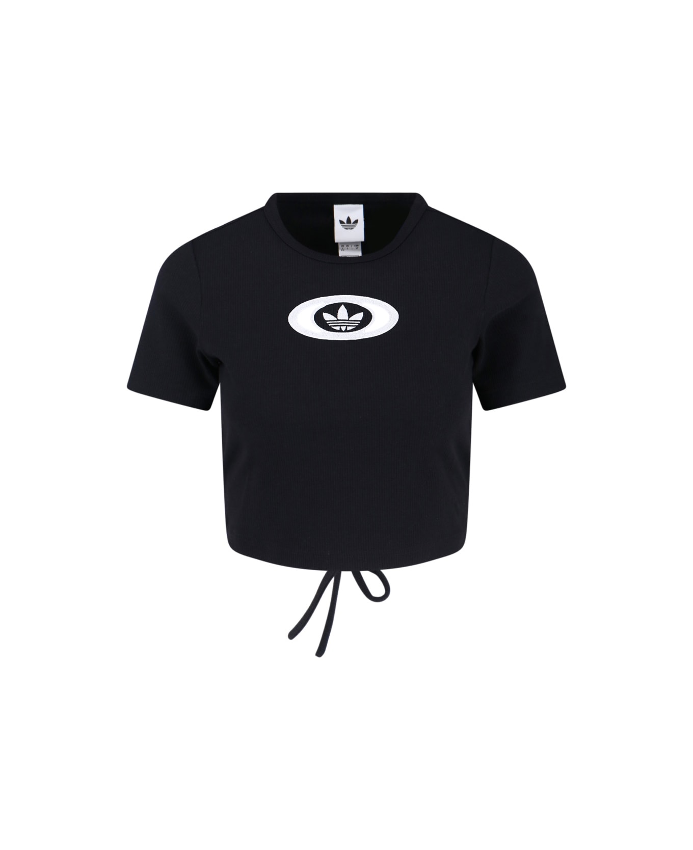 Adidas 'campus 2000' Crop Top - Black  