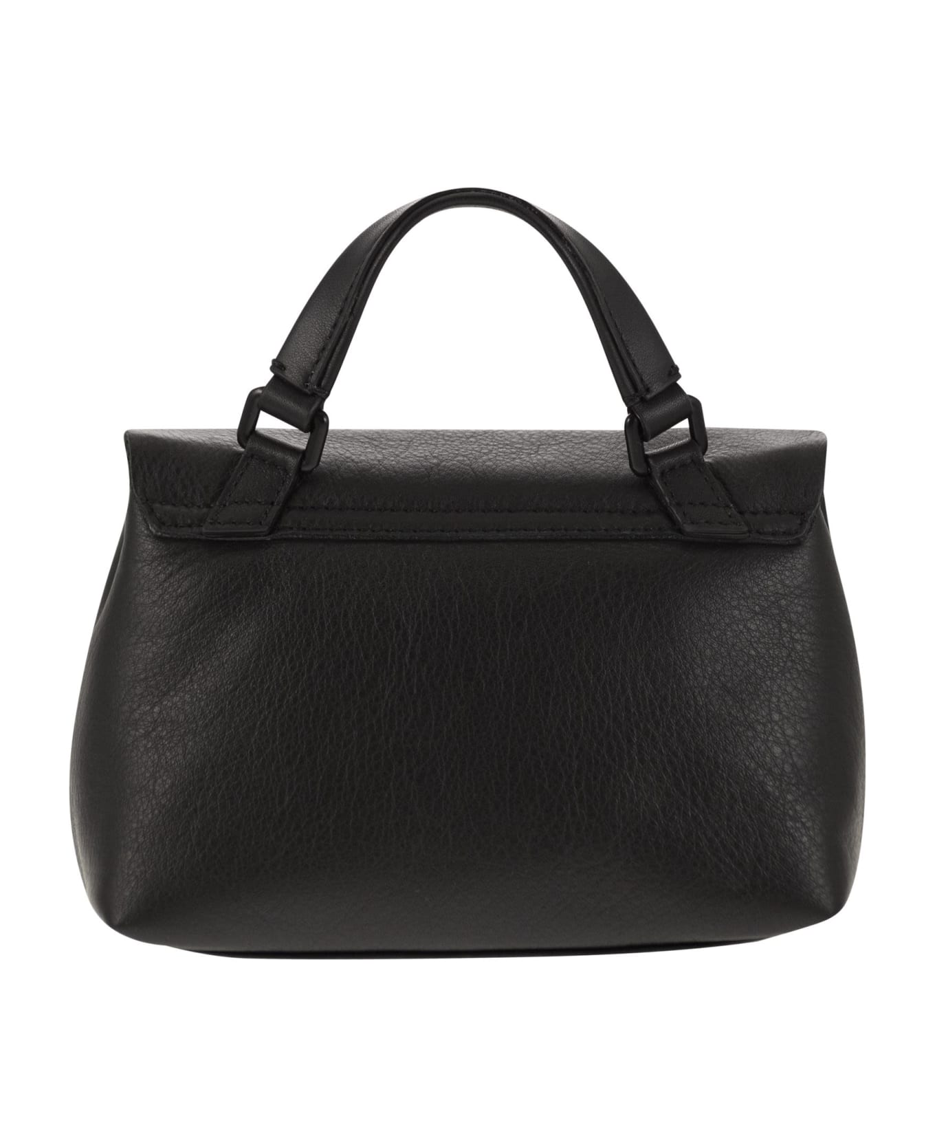Zanellato Postina Pillow - Baby Handbag - Black トートバッグ