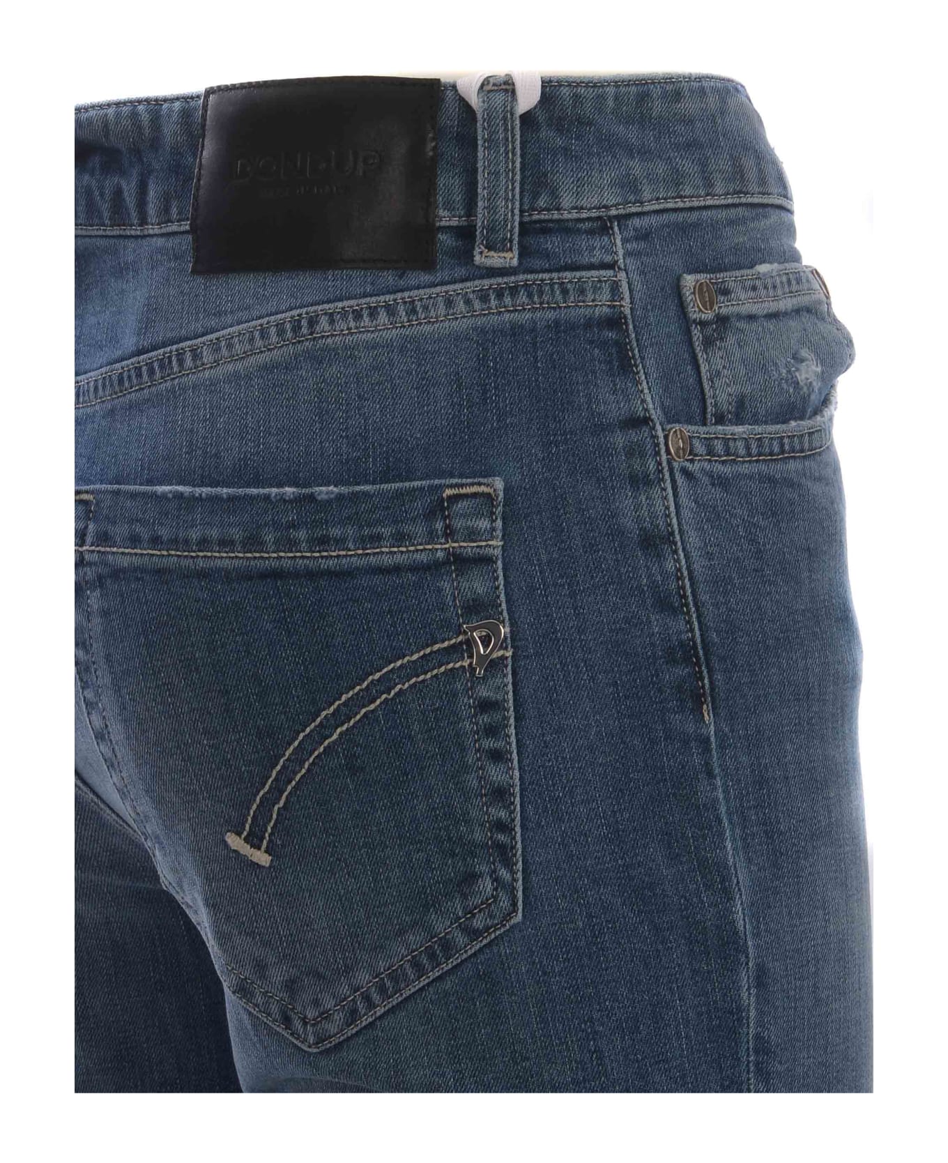 Dondup Jeans Dondup "koons" Made Of Denim Stretch - Denim azzurro デニム