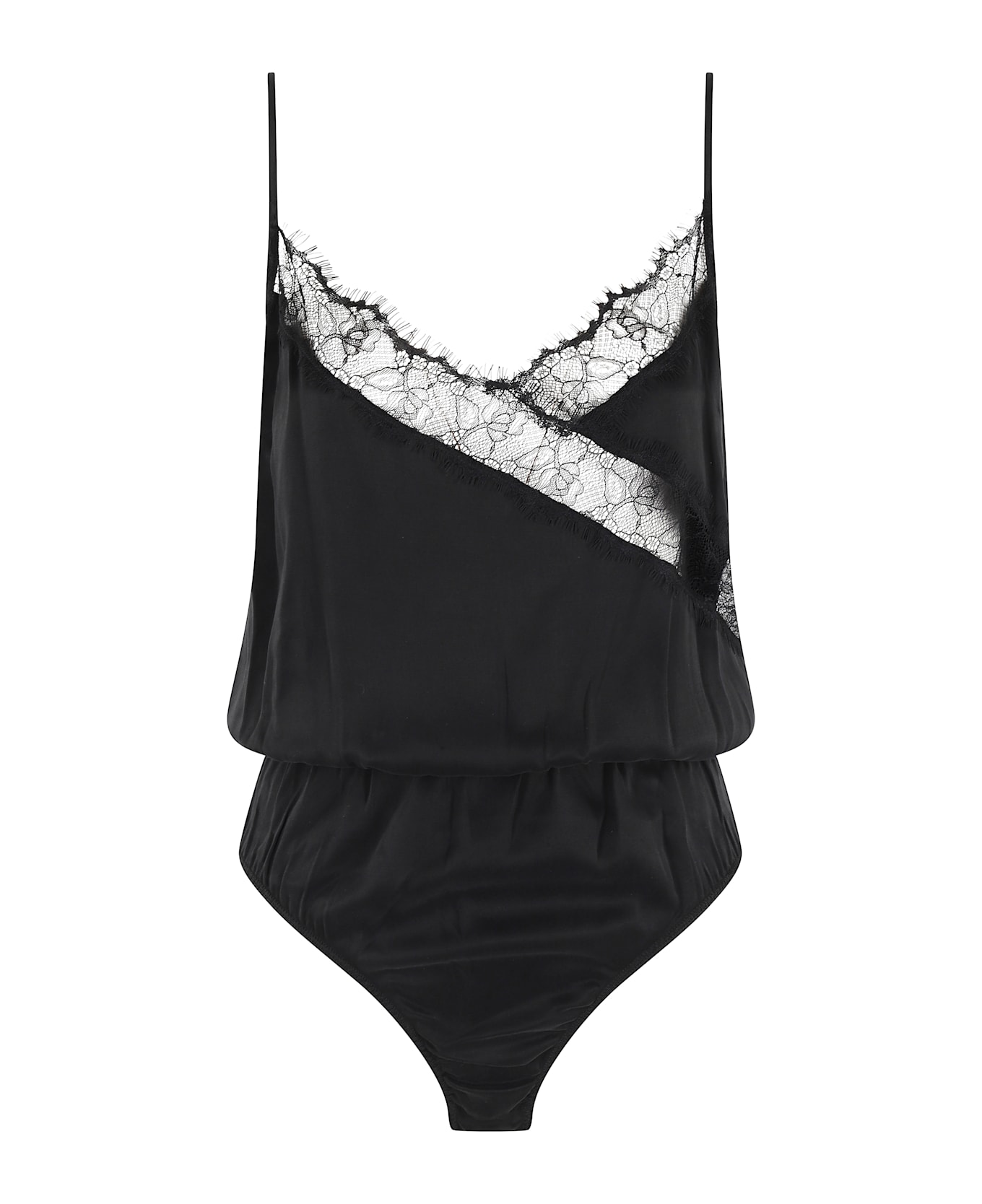 REMAIN Birger Christensen Lace Edge - Black
