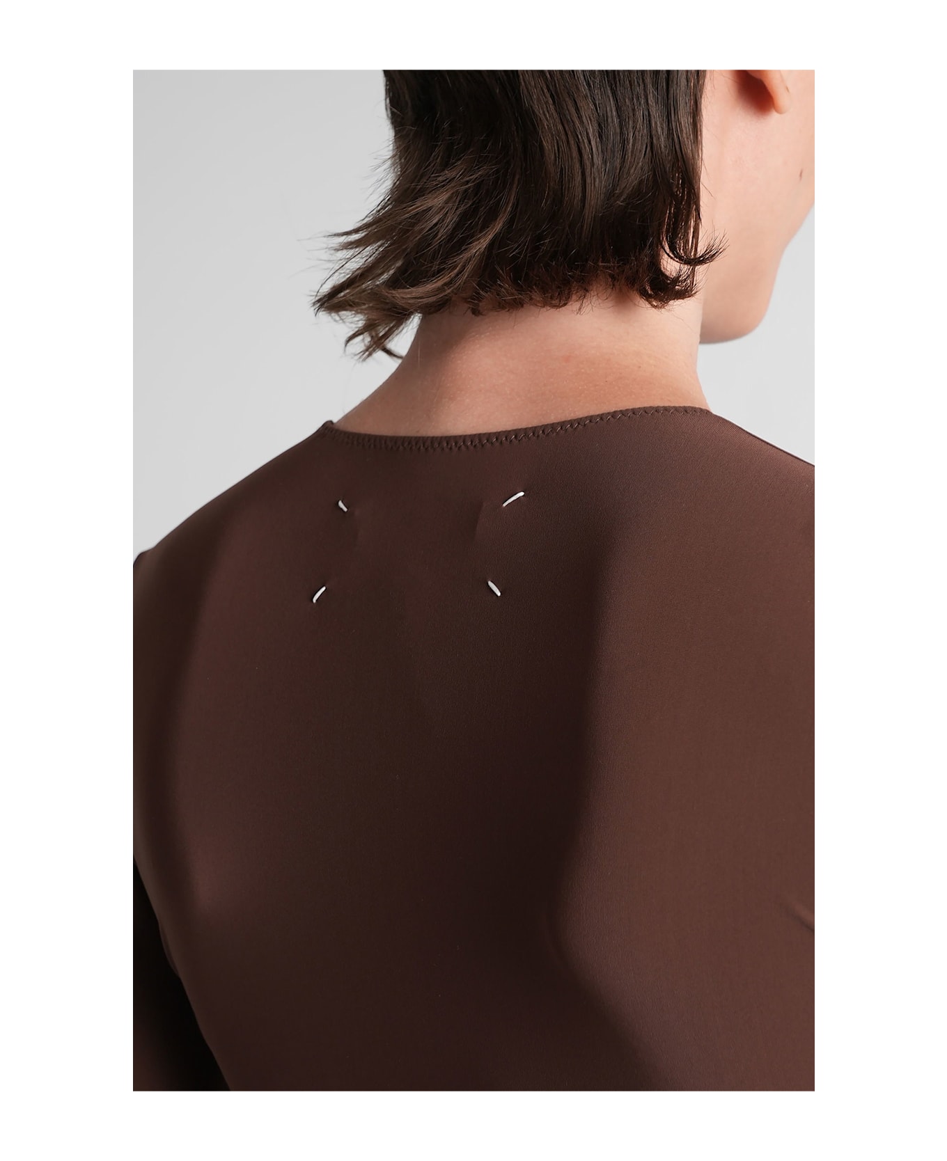 Maison Margiela Body In Brown Polyamide