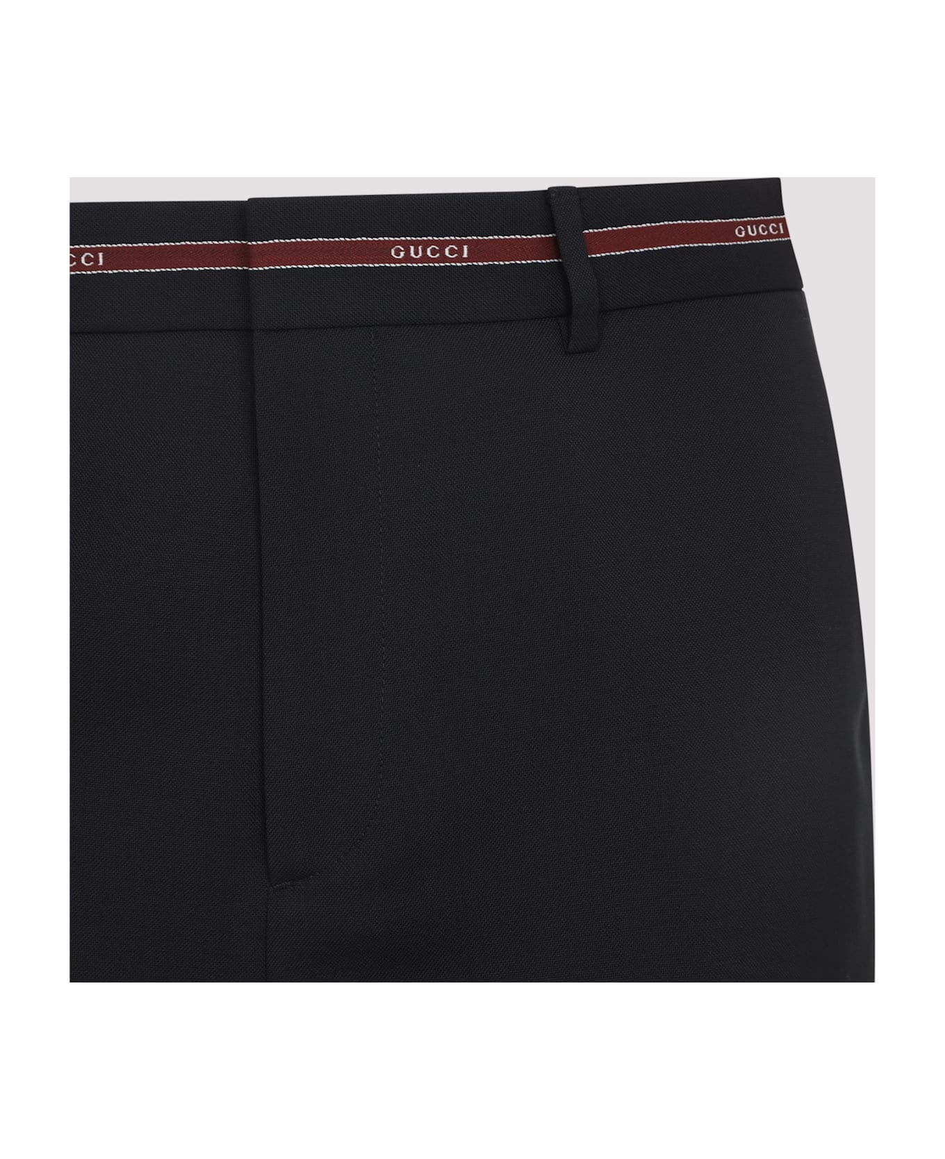 Gucci Wool Pants - Horn Blue Red