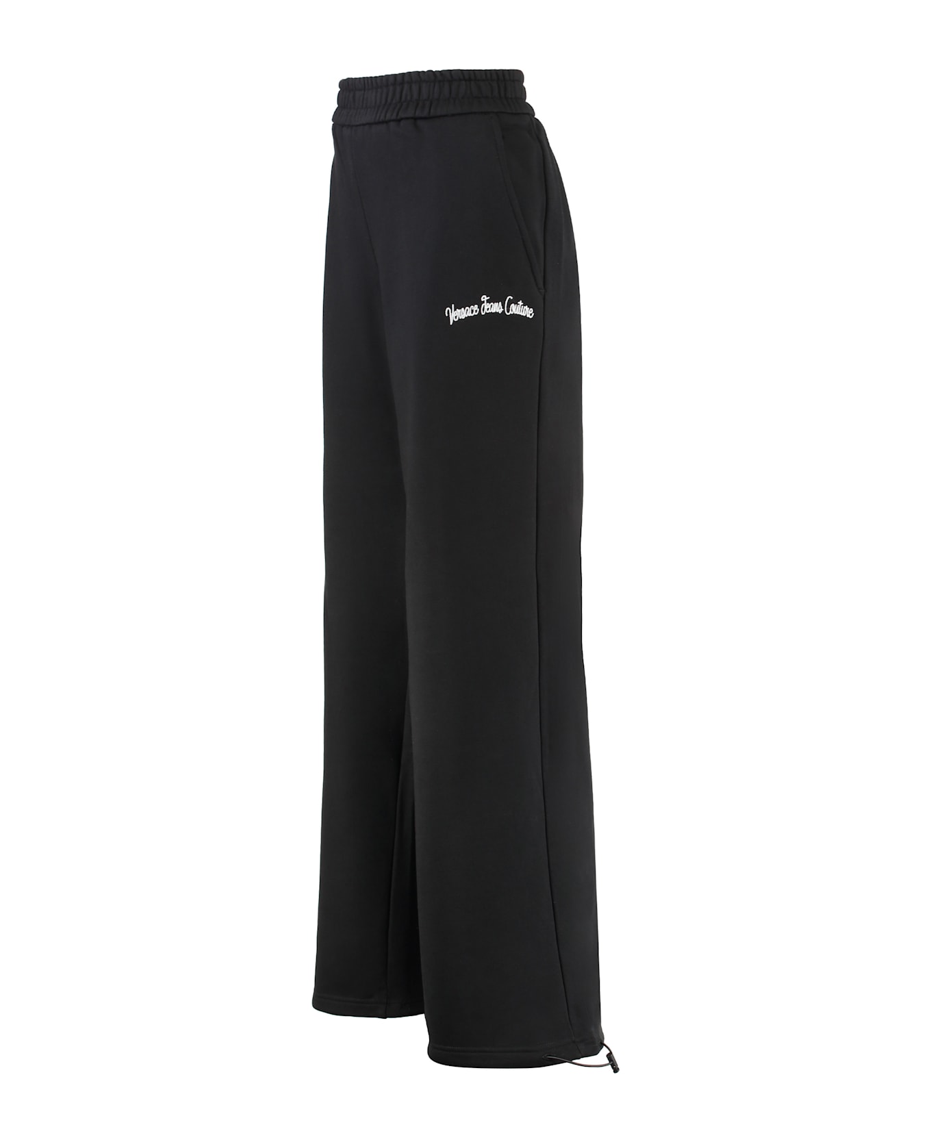 Versace Jeans Couture Cotton Track-pants - black