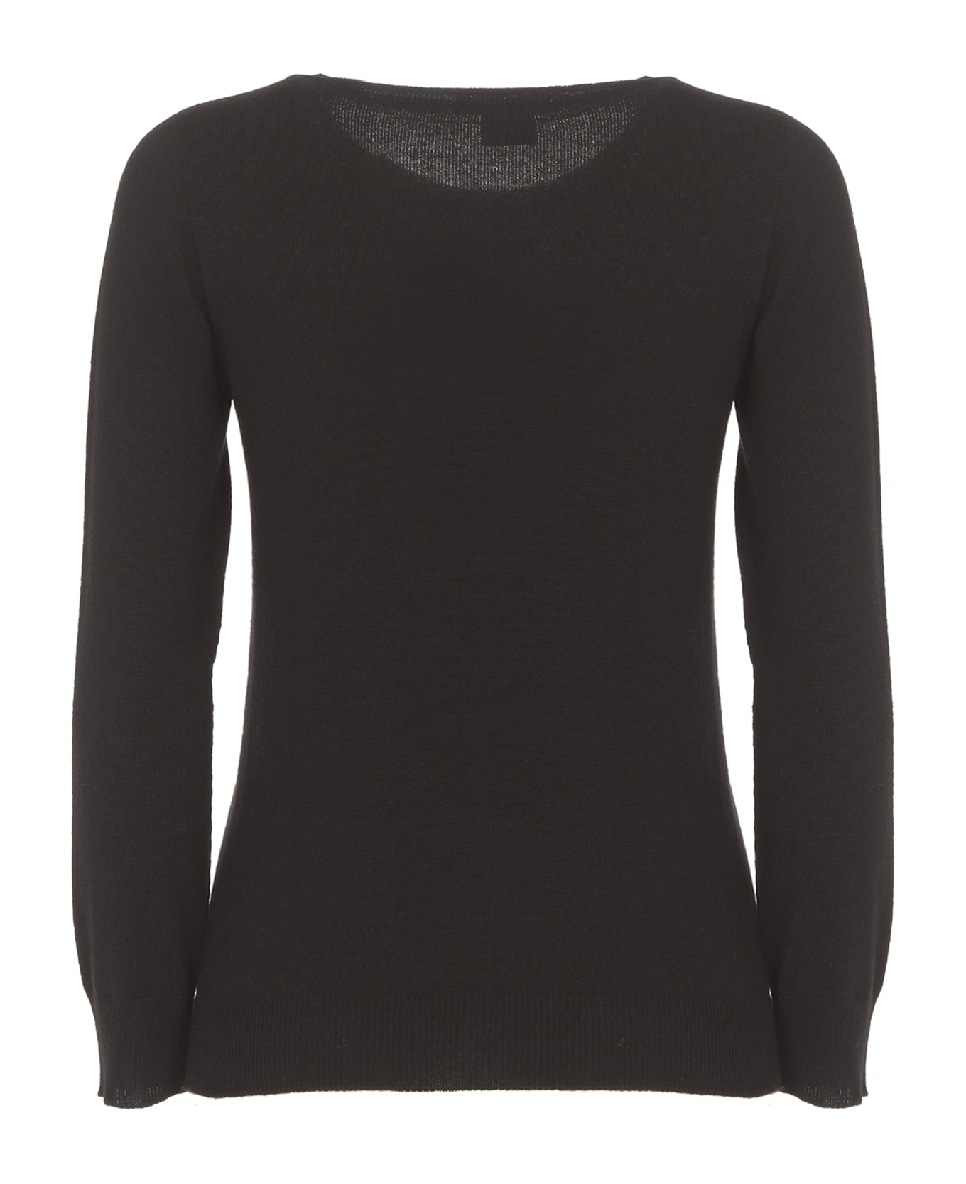 Kangra Wool Sweater - Black