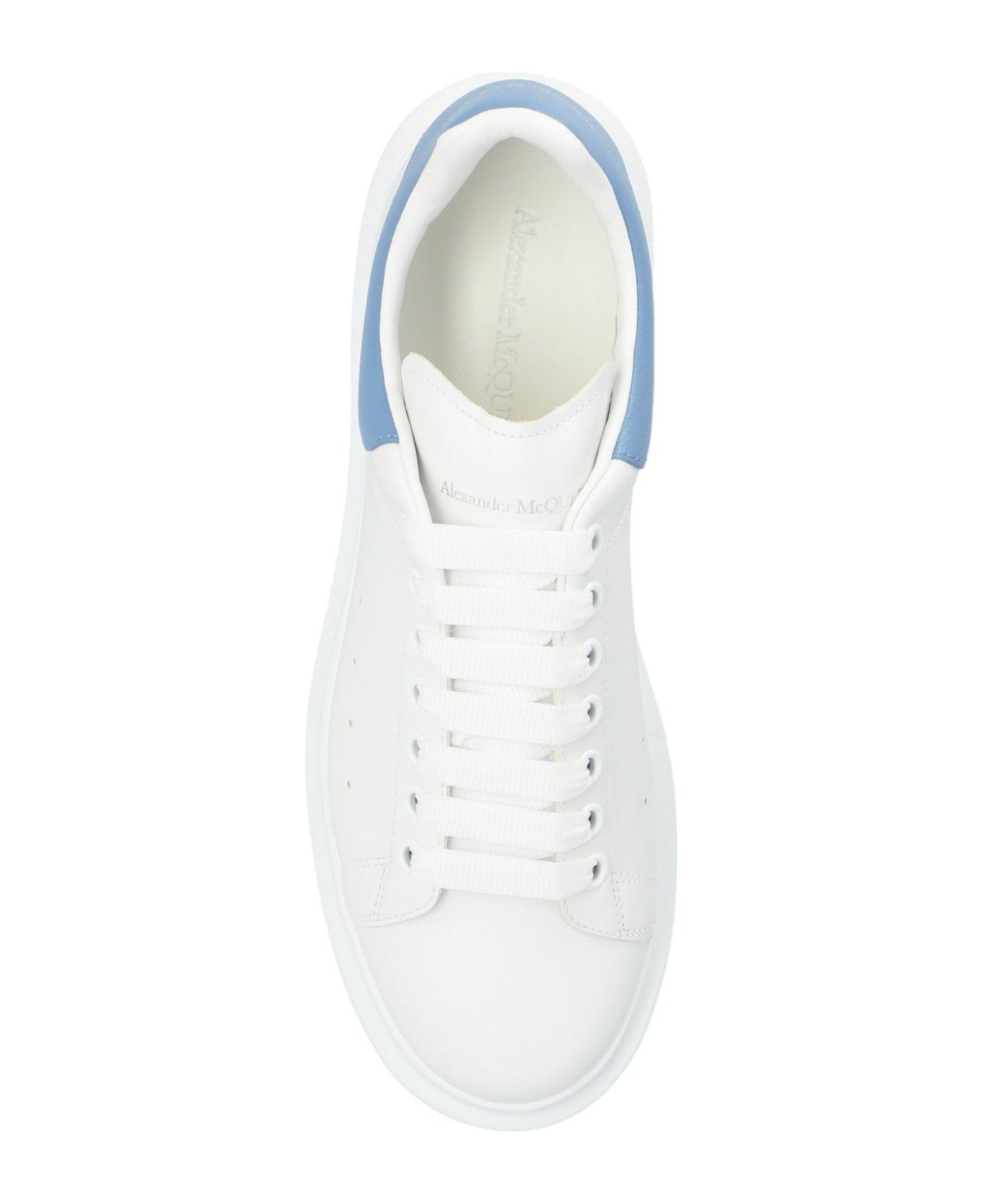 Alexander McQueen Low-top Round-toe Sneakers - White