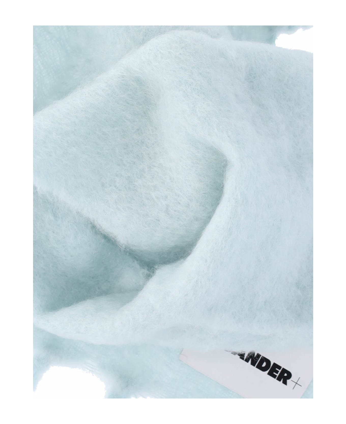 Jil Sander Mohair And Wool Scarf - BABY BLUE