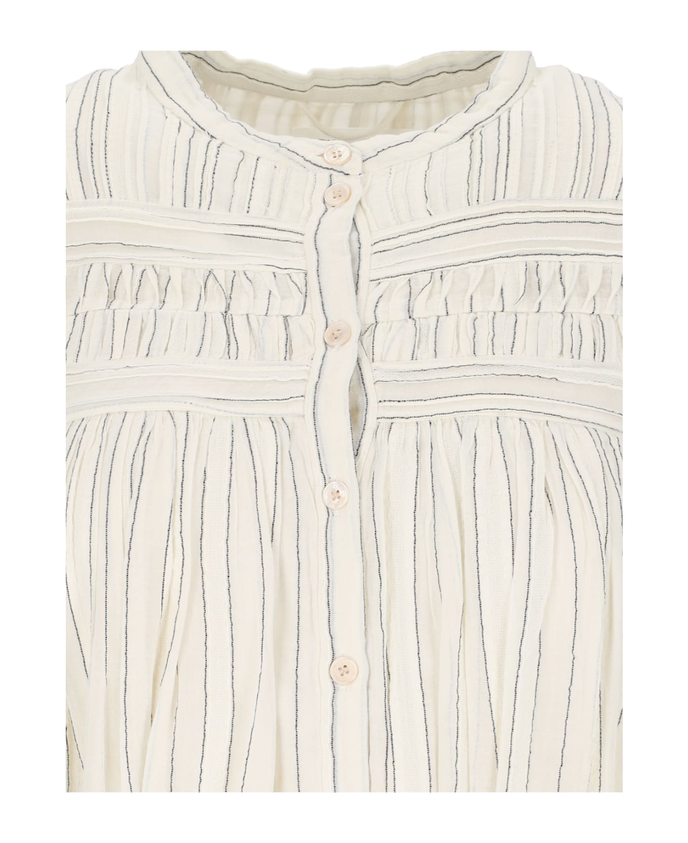 Isabel Marant Leozi Mini Dress - Cream ワンピース＆ドレス