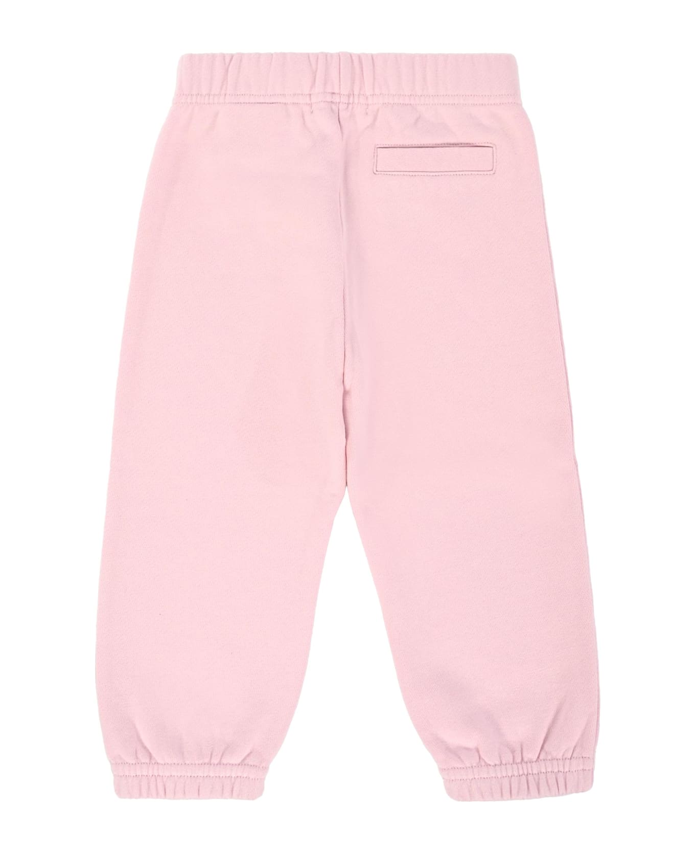 Palm Angels Pink Trousers For Baby Girl With Logo - Pink