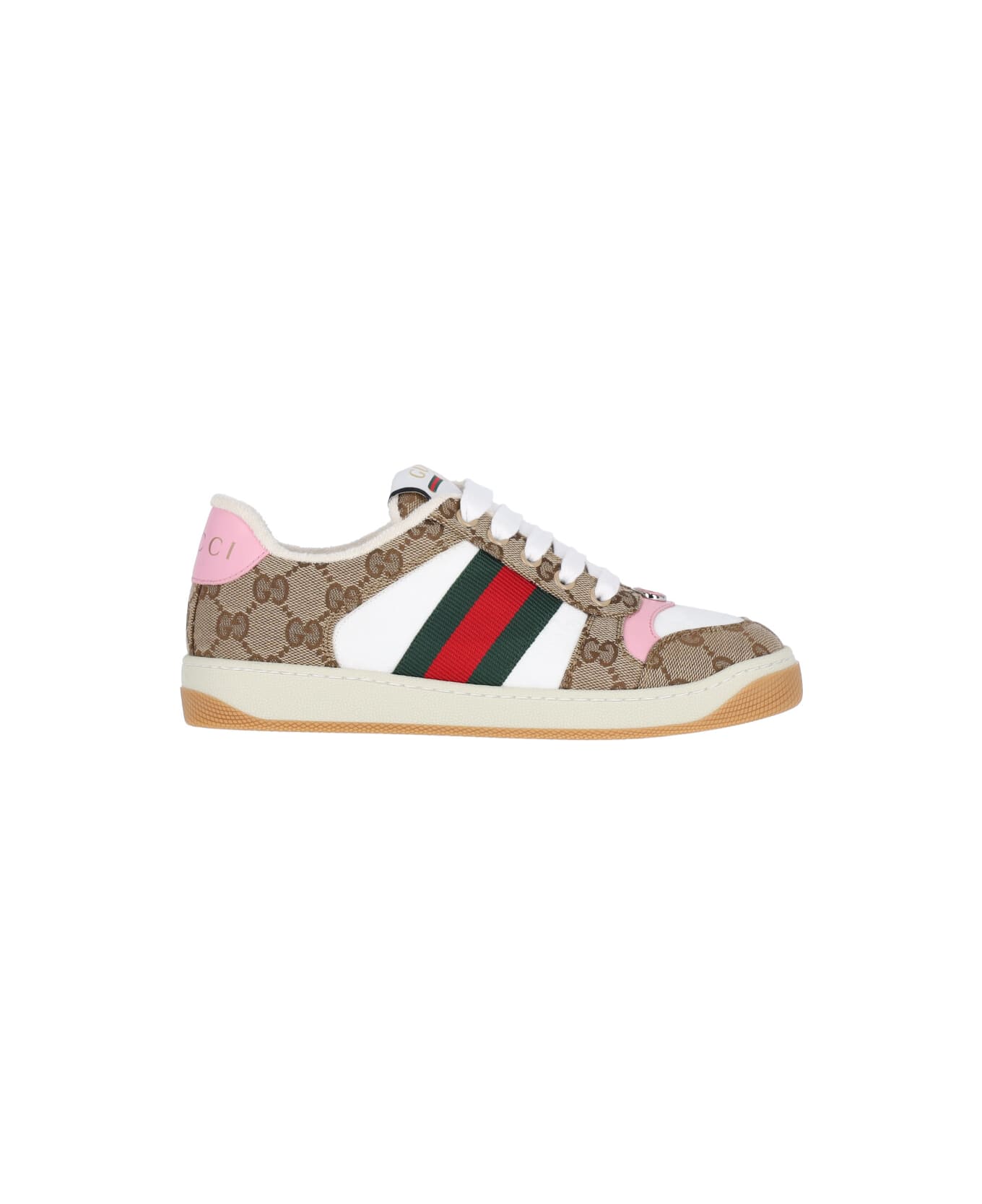 Gucci "screener" Sneakers - Beige