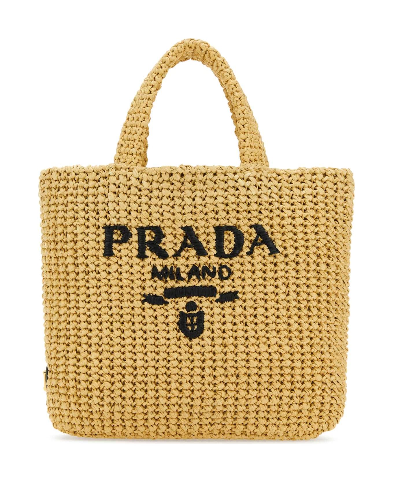 Prada Straw Handbag - NATURALE