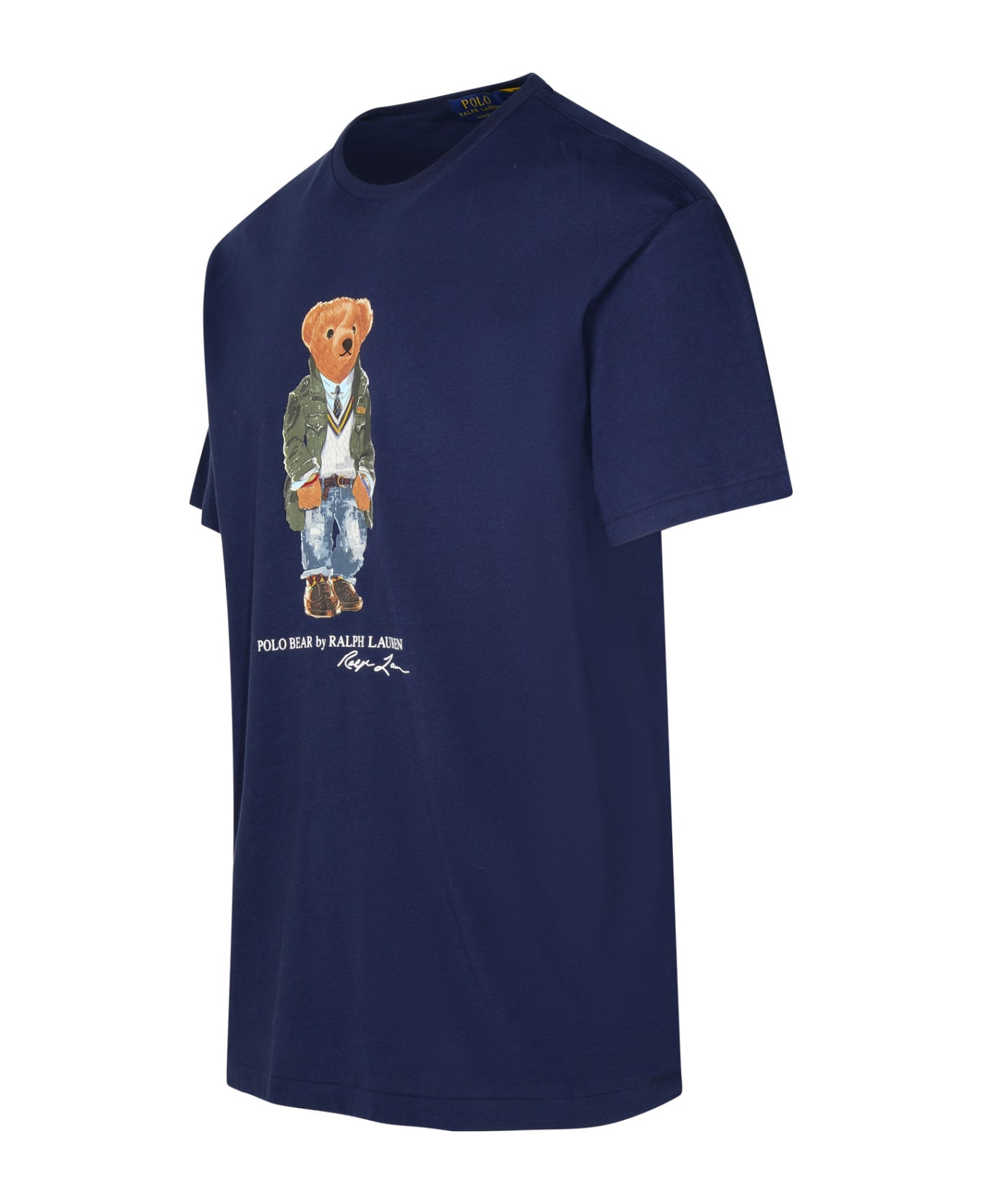 Ralph Lauren Blue Cotton T-shirt - Newport Navy