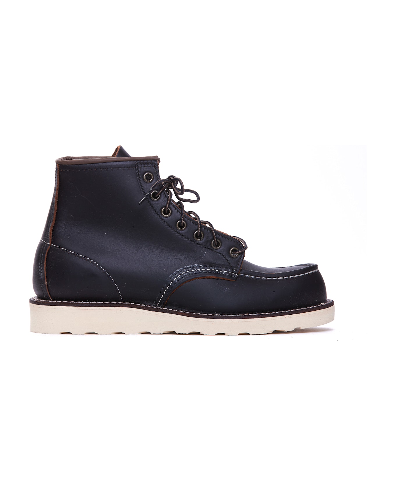 Red Wing Classic Moc Laced Shoes - Black レースアップシューズ