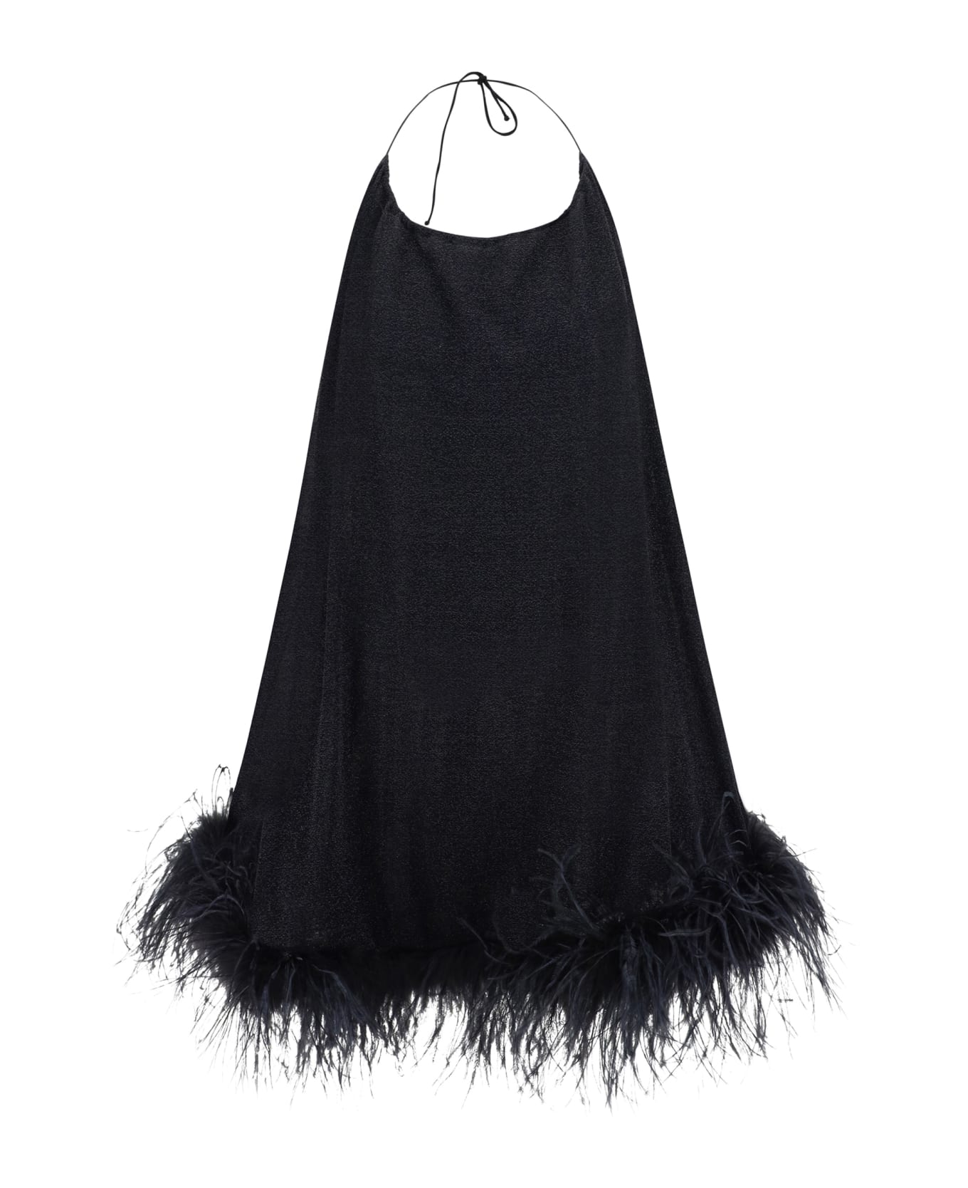 Oseree Lumiere Plumage Dress - Black ワンピース＆ドレス