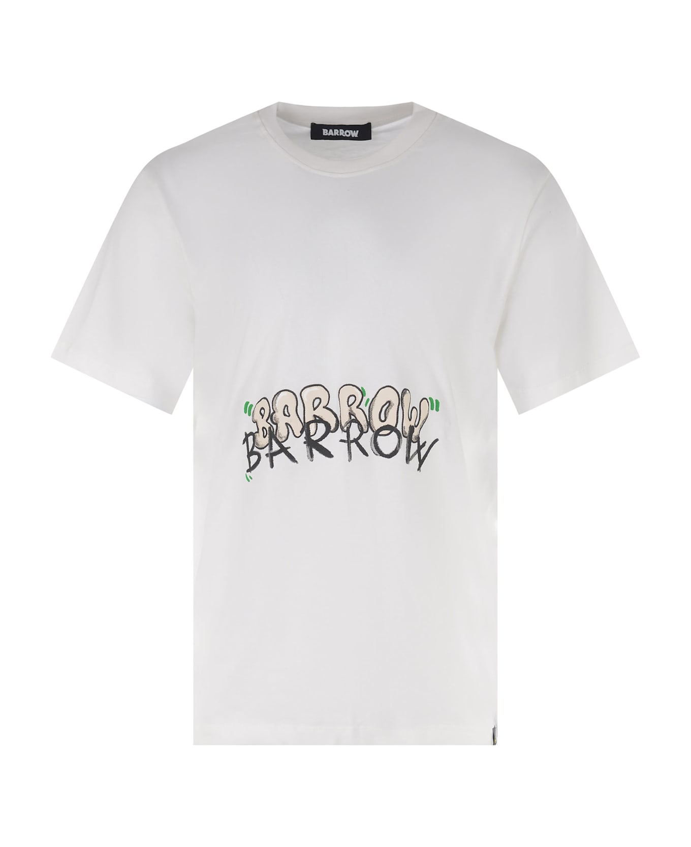 Barrow T-shirt Barrow In White Cotton - White