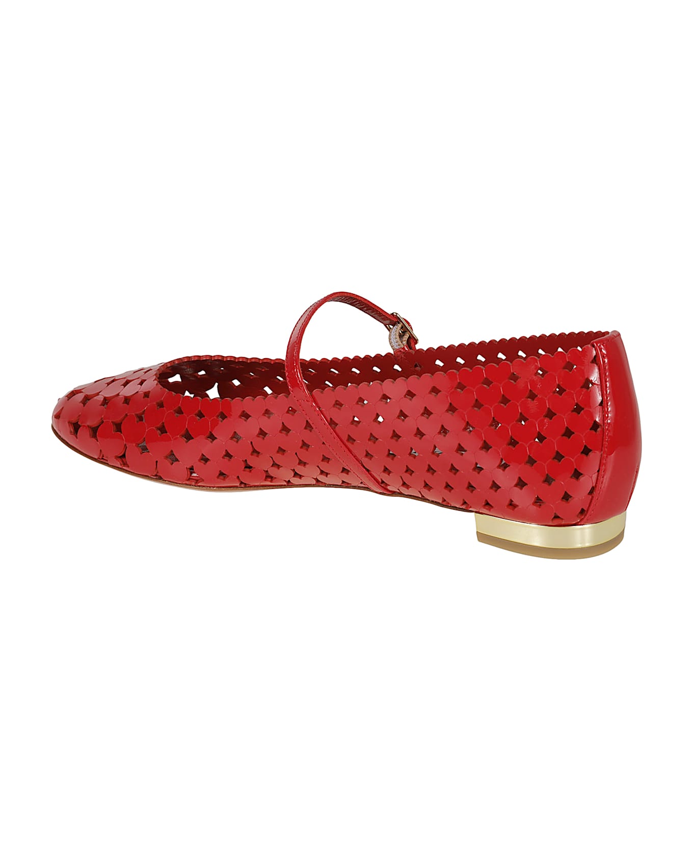 Aquazzura Amourose Ballerinas - Lipstick