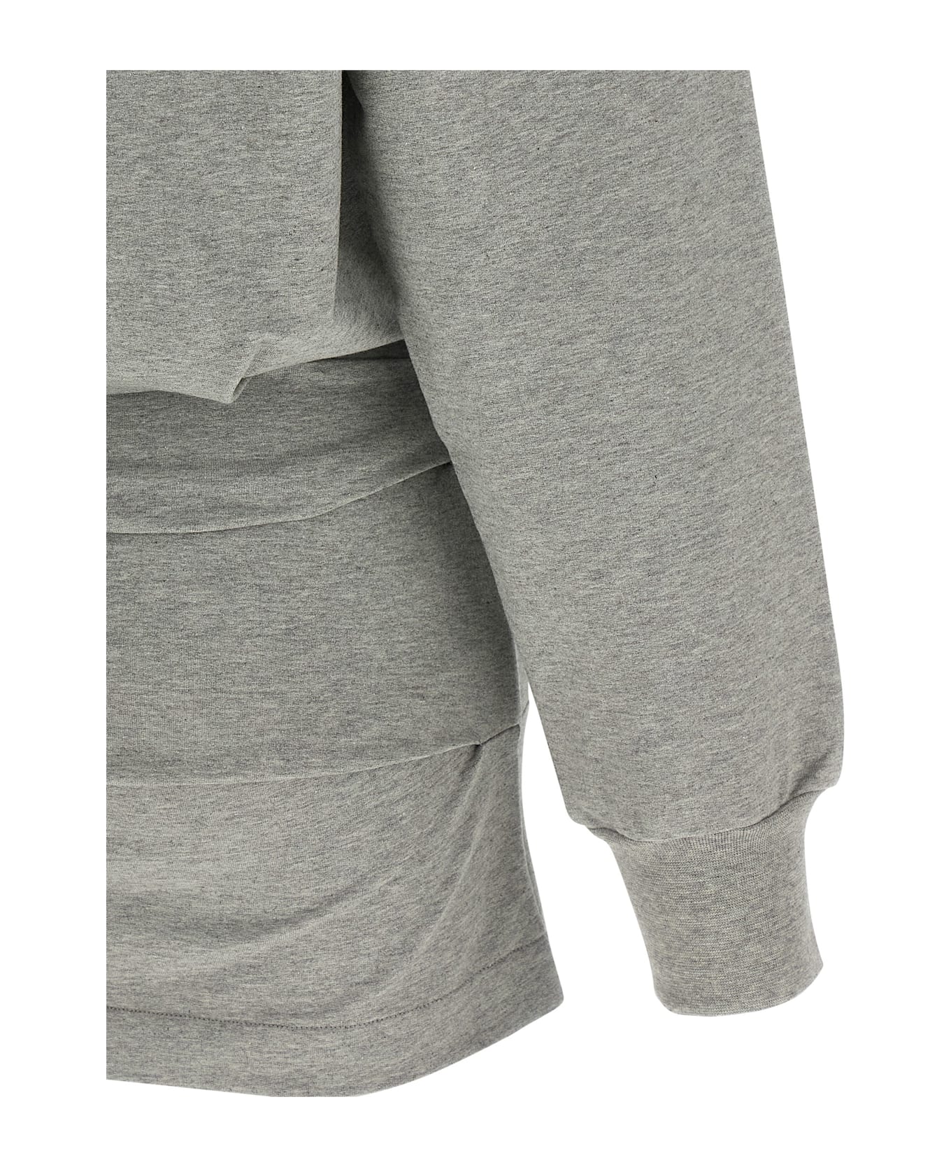 The Attico Draped Mini Dress - Gray
