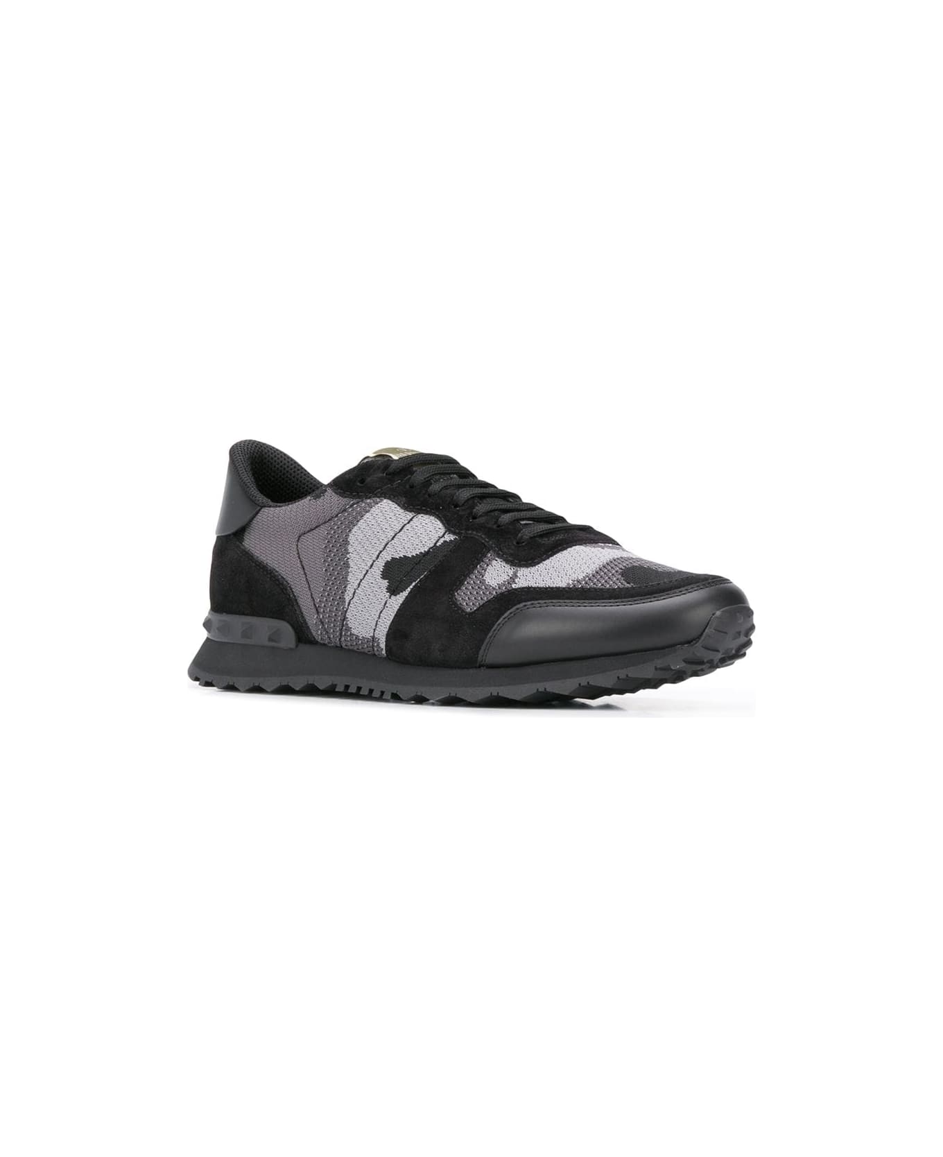 Valentino Garavani Rockrunner Sneakers - Black