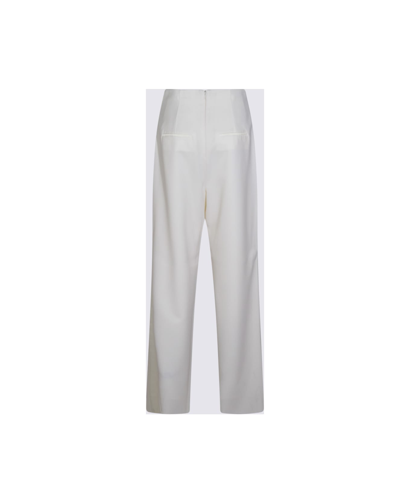 Max Mara White Balta Pants - White
