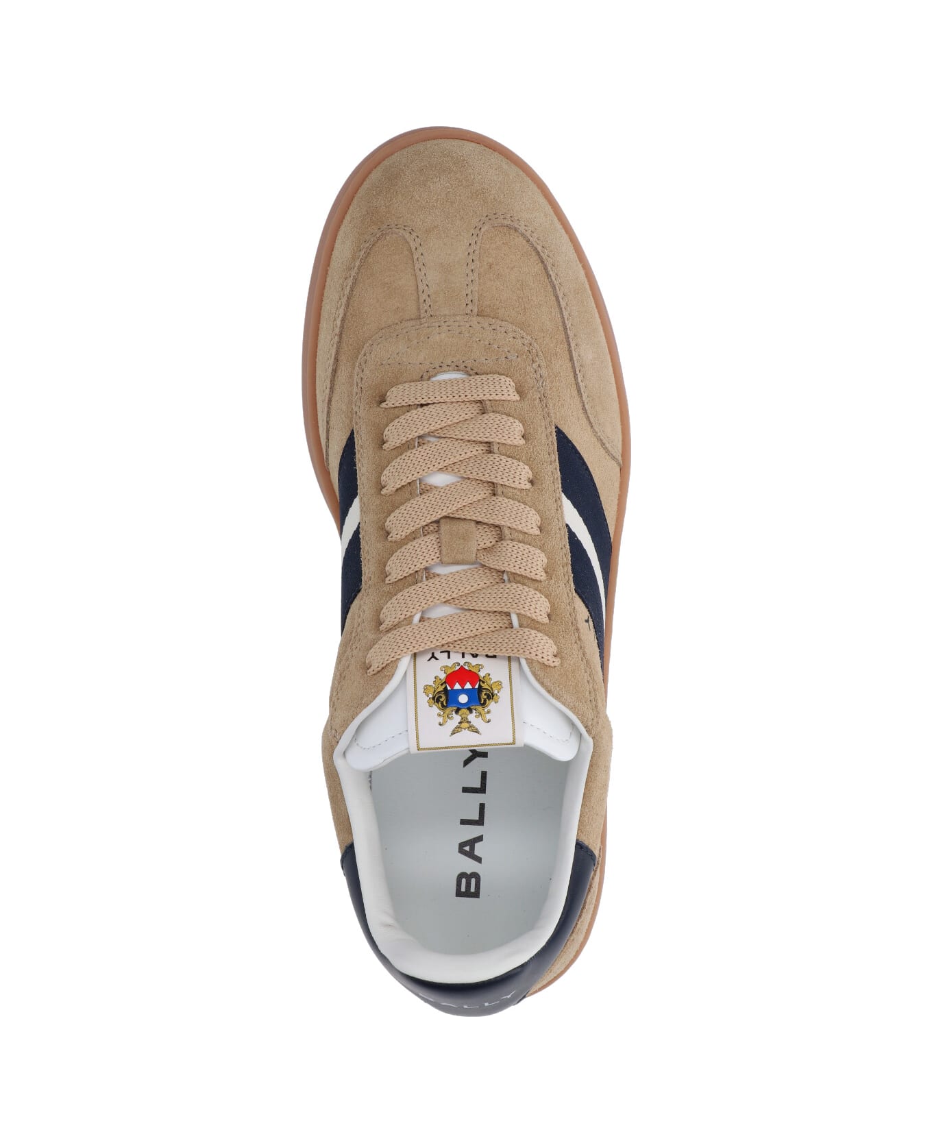 Bally 'retro Crest' Sneakers - Beige