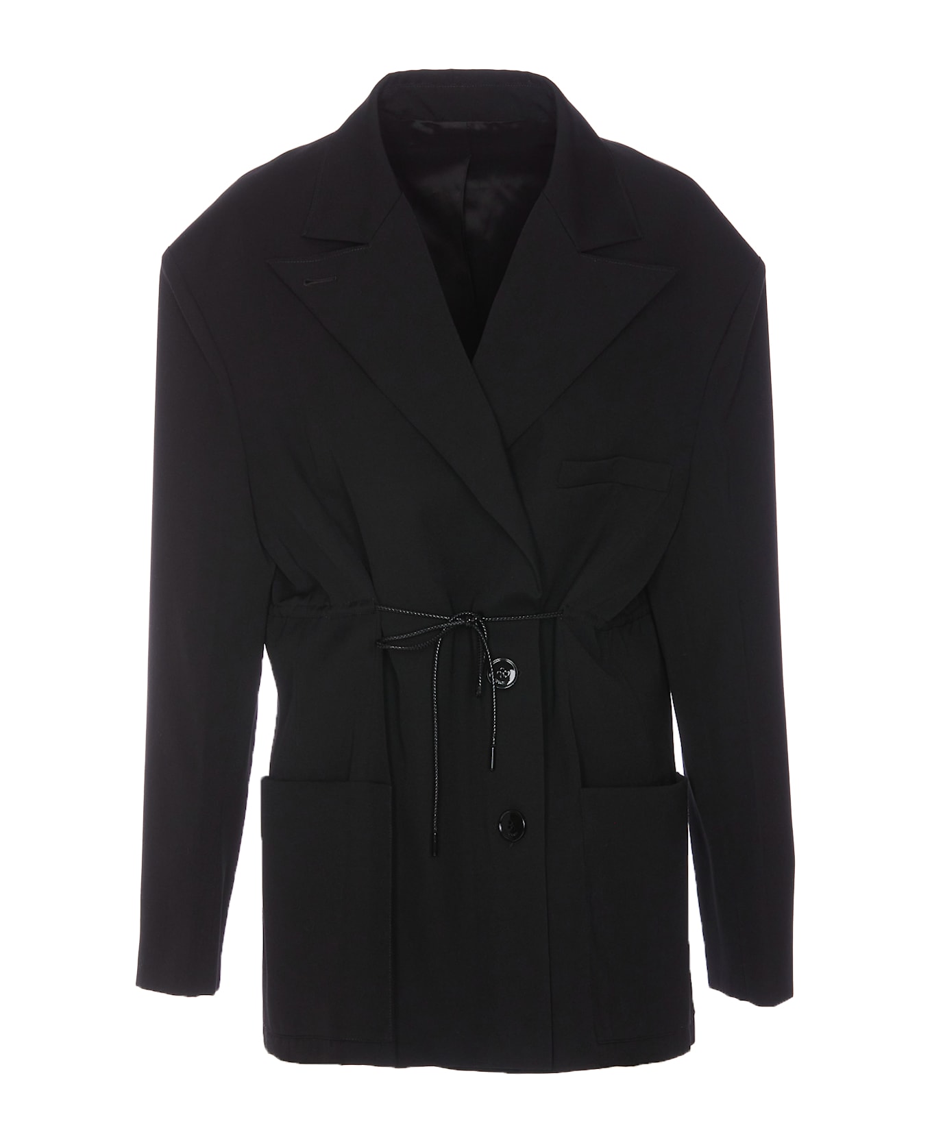 Lanvin Deconstructed Jacket - Black