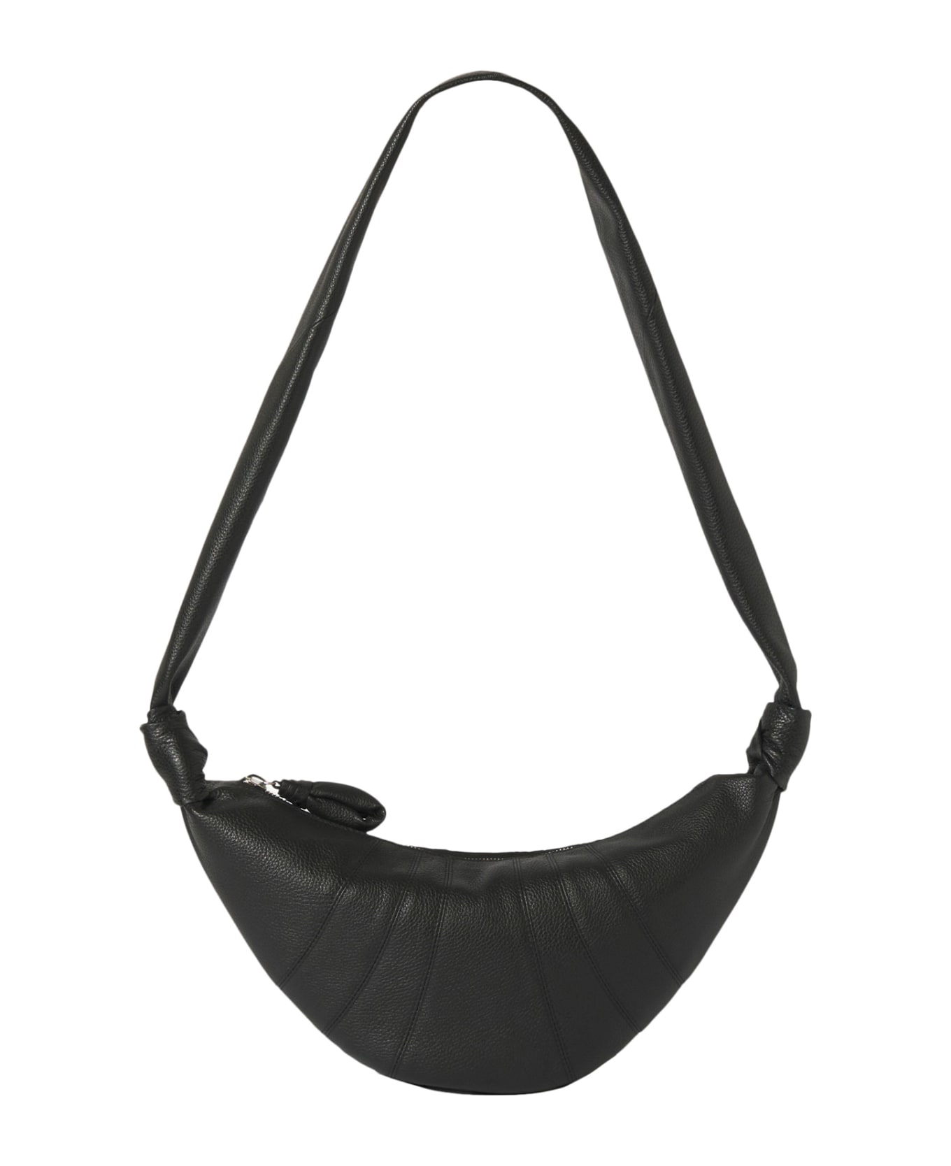 Lemaire Croissant Shoulder Bag - BLACK