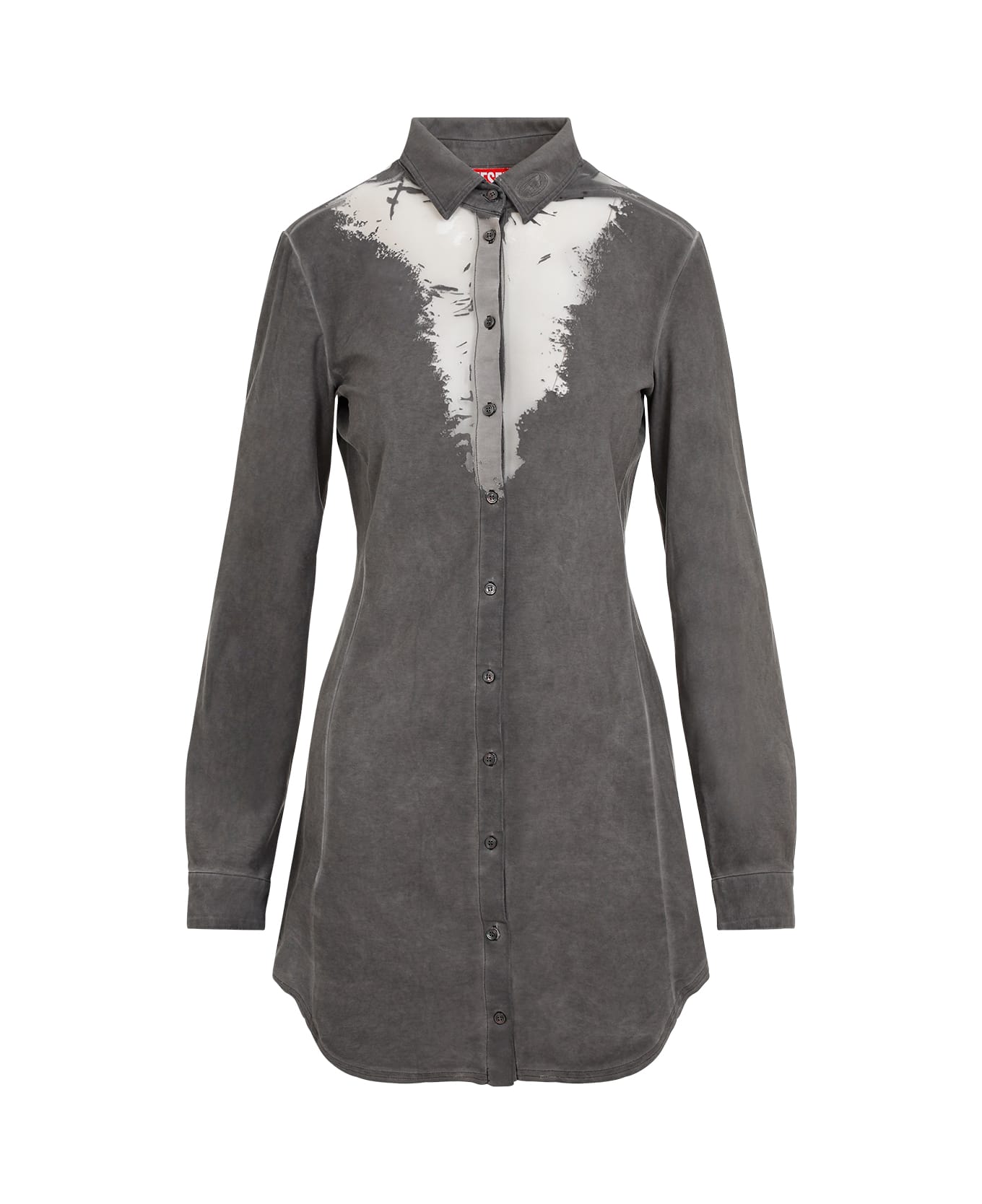 Diesel D-giseld-p1 Dress - Smoke Grey