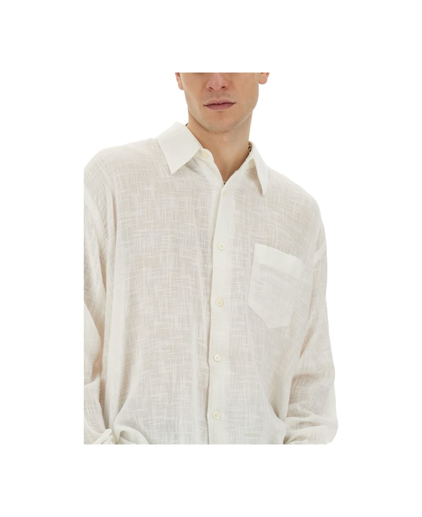 Our Legacy Button-down Shirt - WHITE シャツ