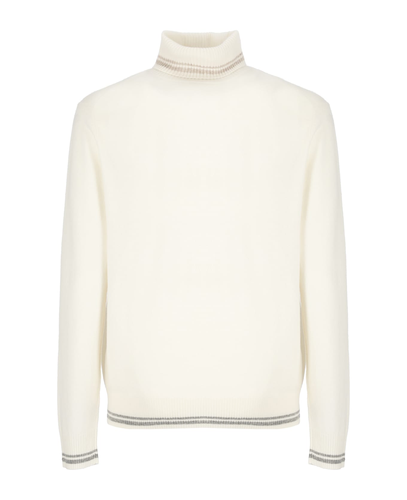 L.B.M. 1911 Virgin Wool Sweater - Ivory