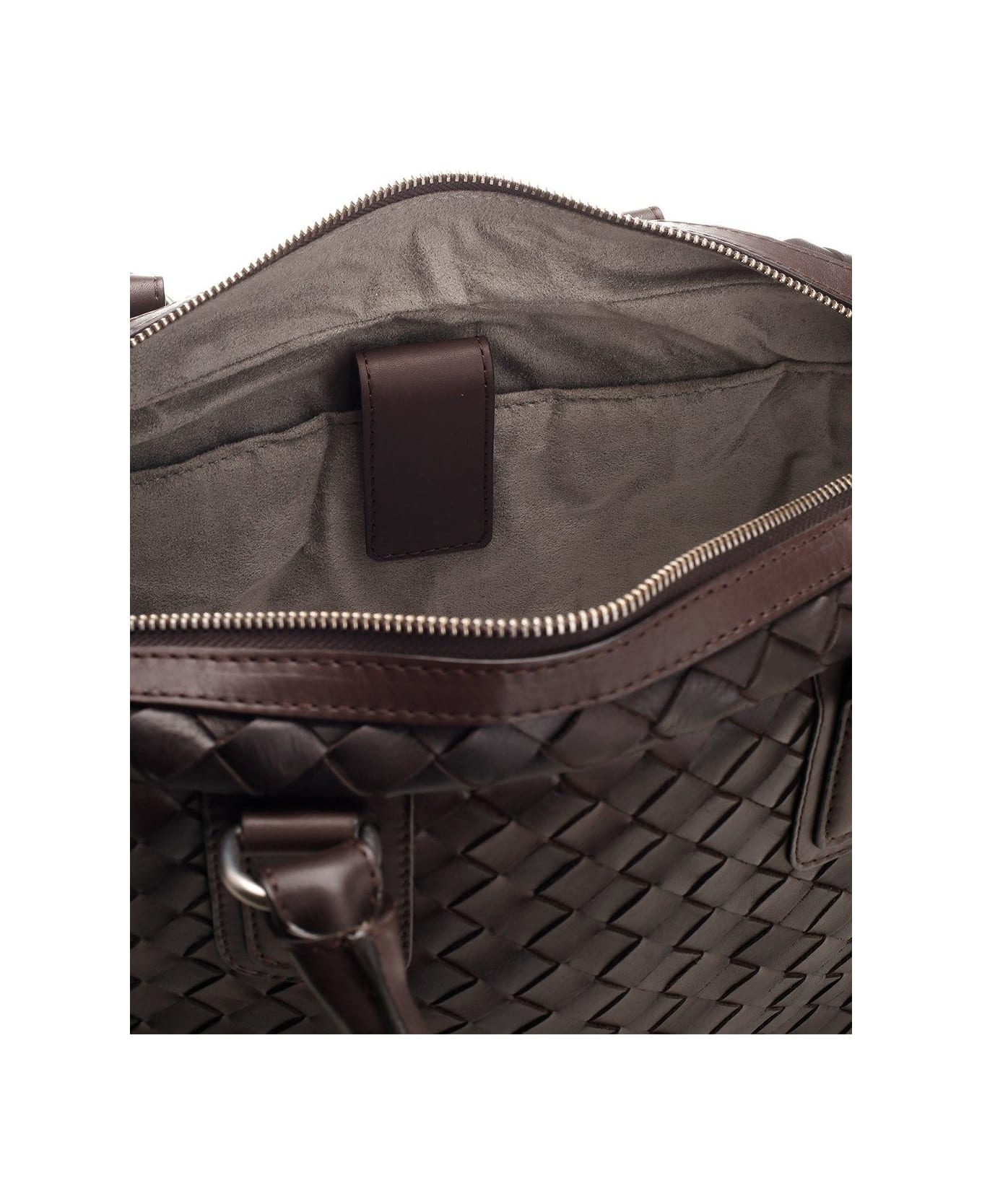 Officine Creative Coffee "armor 01" Woven Bag - Brown