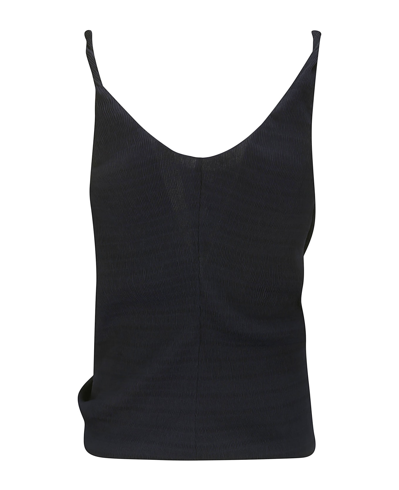 J.W. Anderson Knot Front Strap Top - NAVY