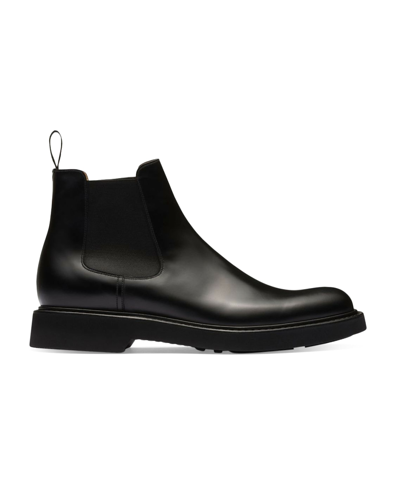 Church's Leicester Semi-gloss Calfskin Boot - Black