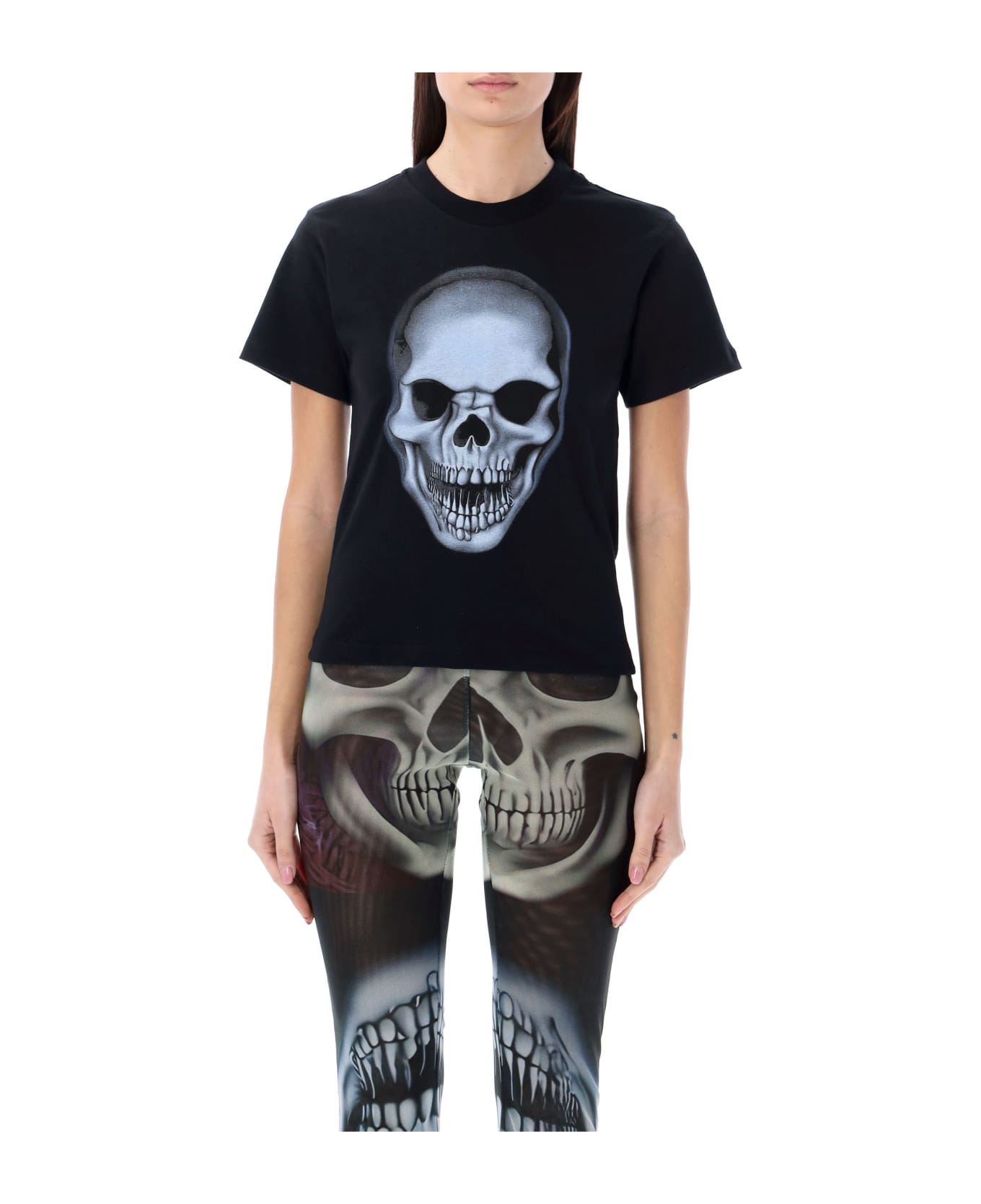 Ottolinger Skull T-shirt - BLACK