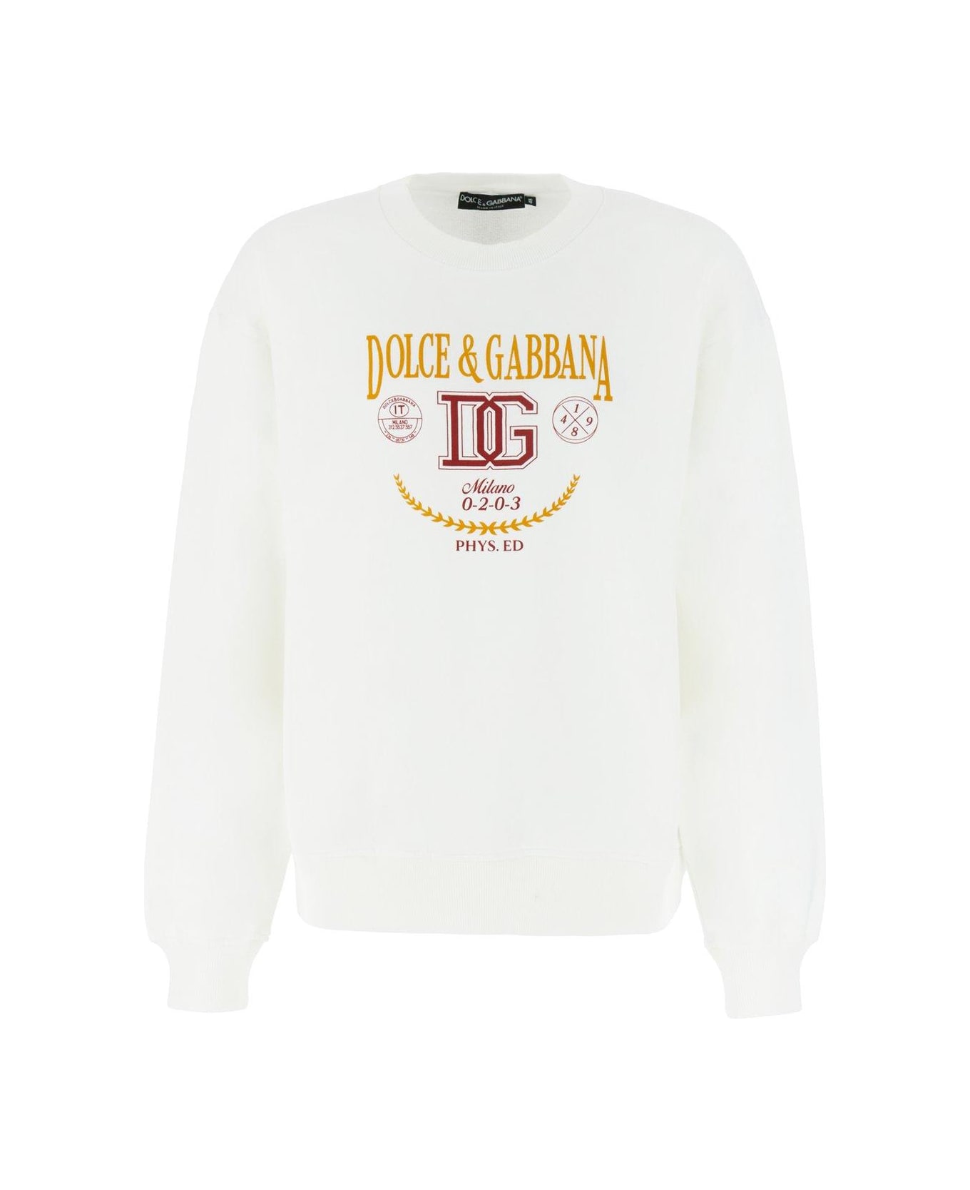 Dolce & Gabbana Dg Printed Crewneck Sweatshirt フリース